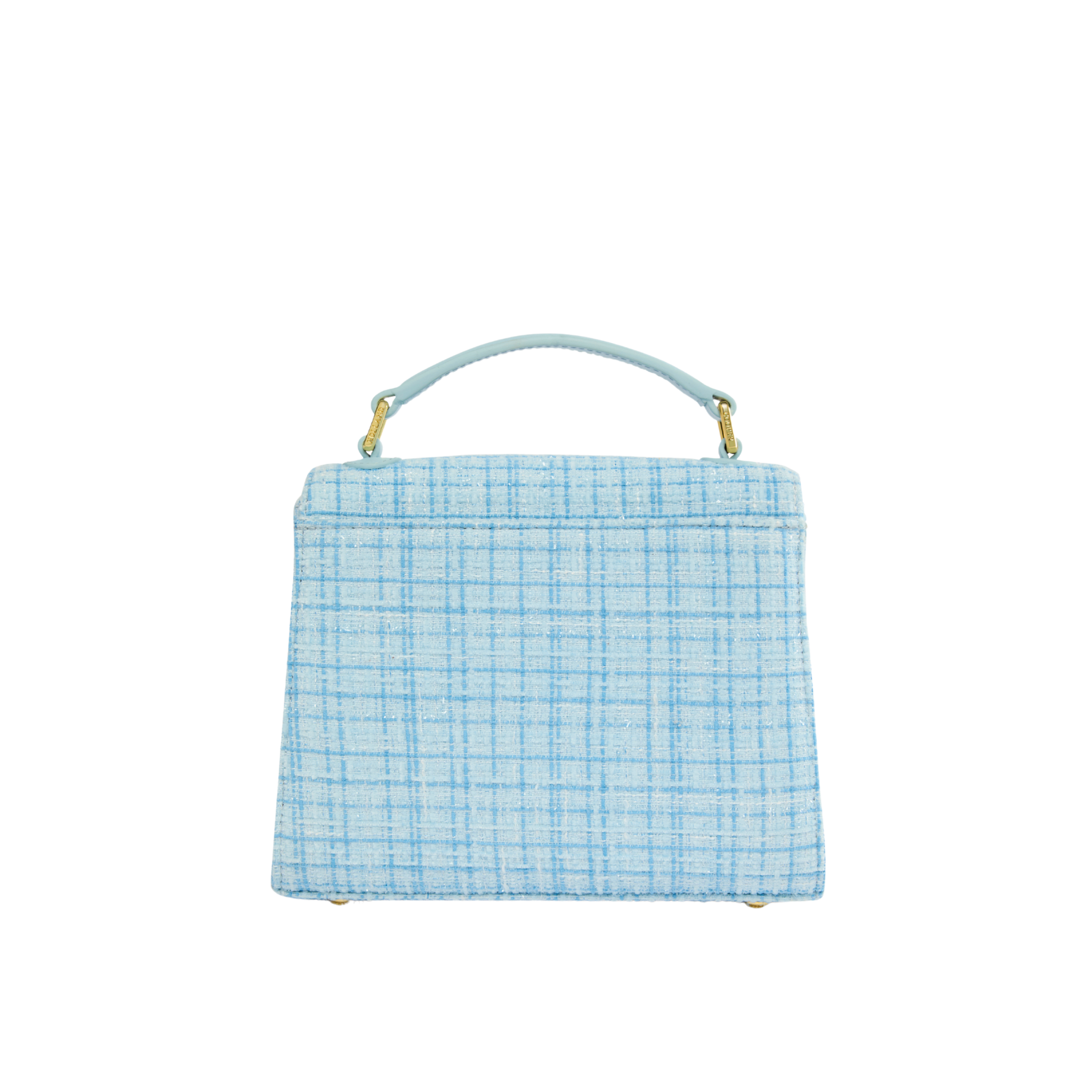 Mini Cheltenham Bag Ice Blue Boucle