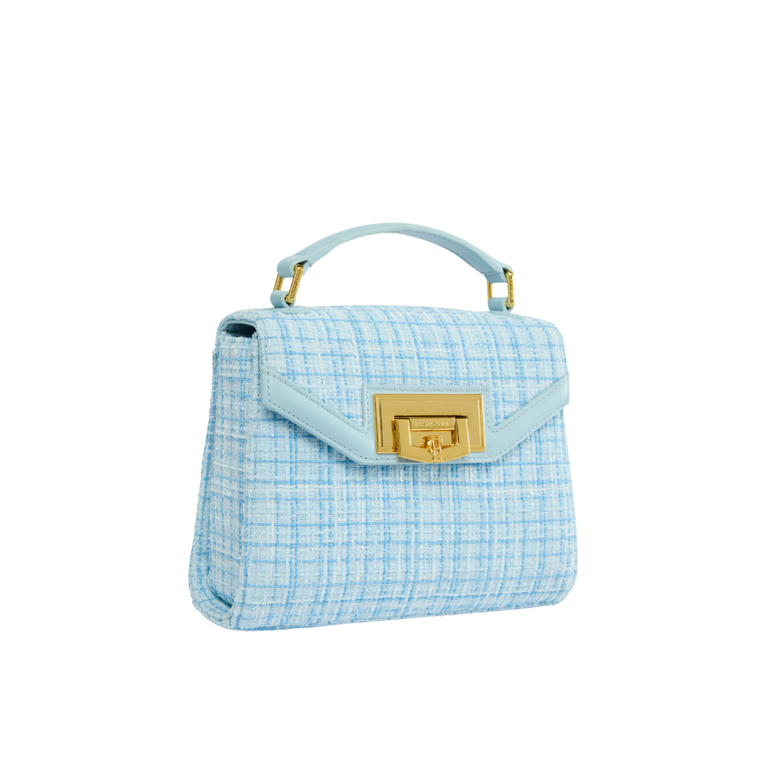 Mini Cheltenham Bag Ice Blue Boucle