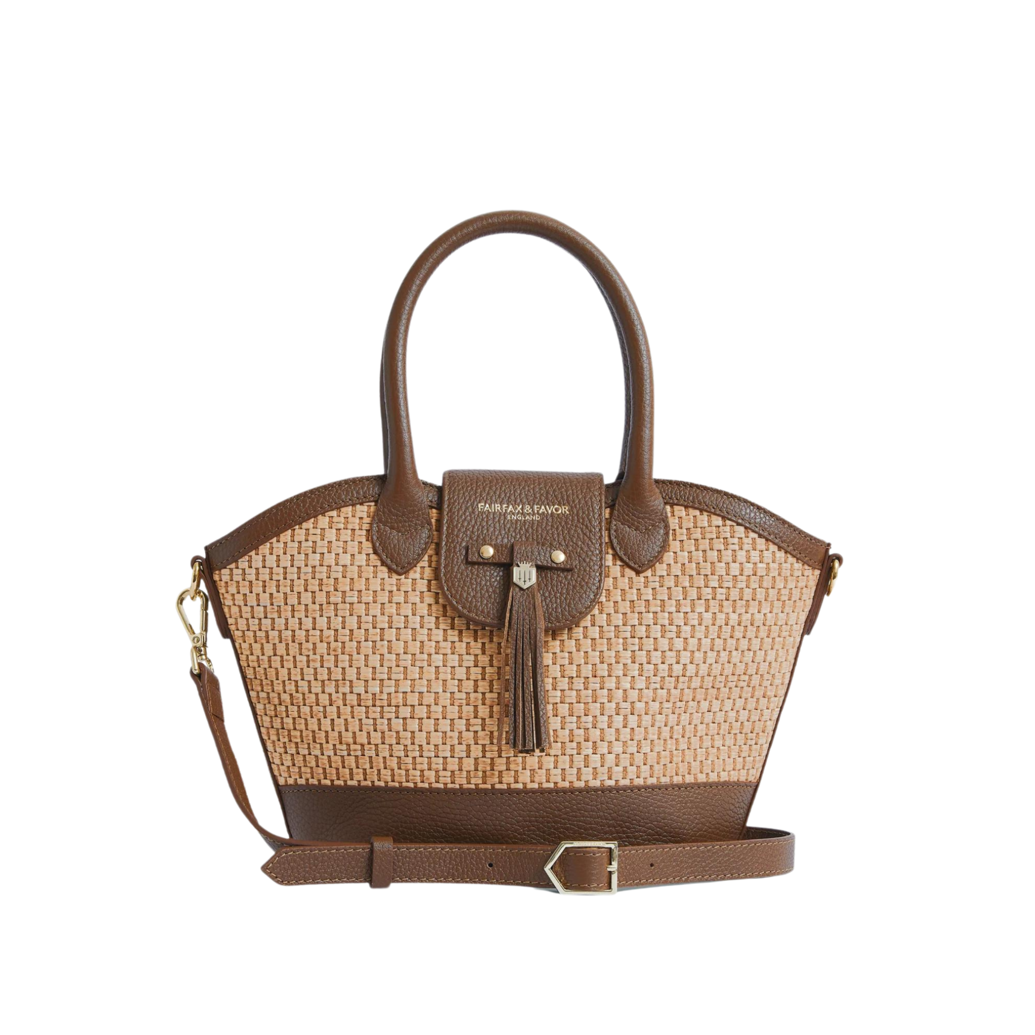 Mini Windsor Basket Bag Tan Leather