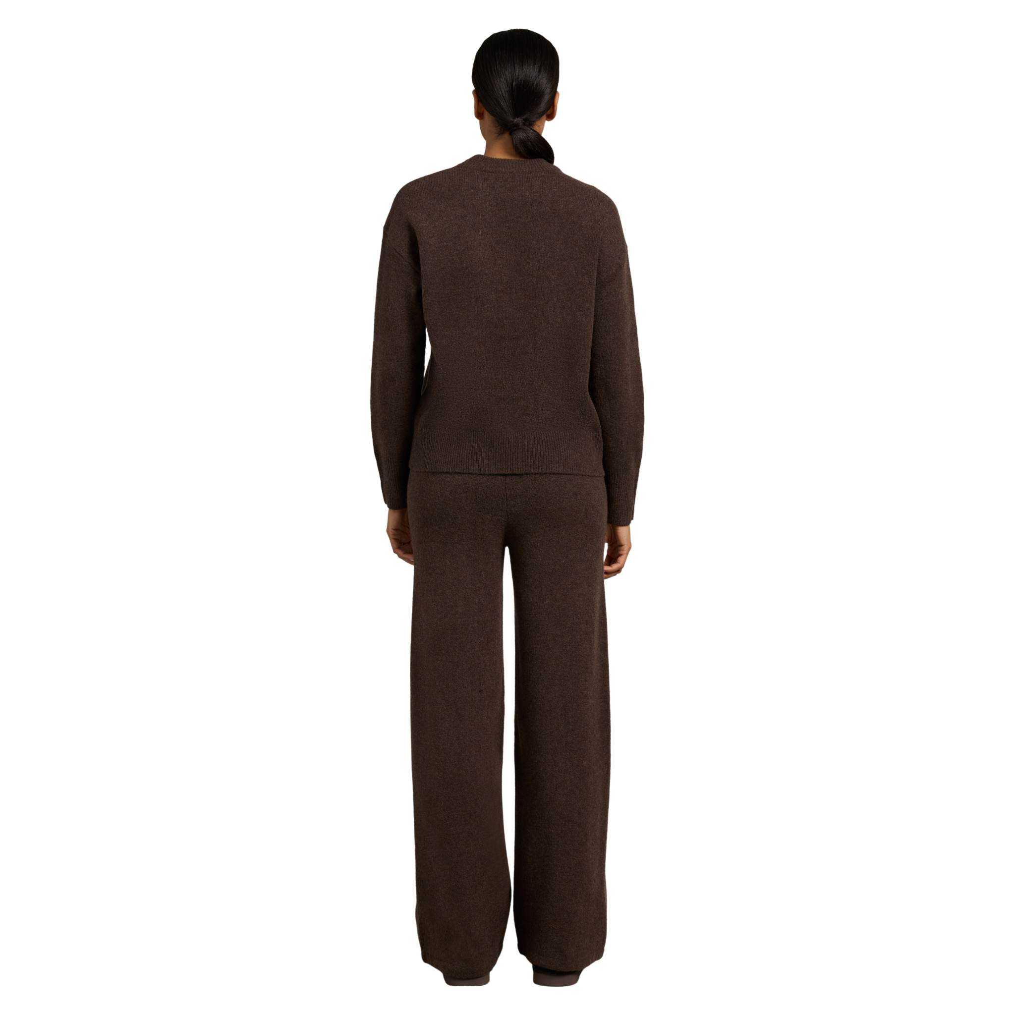 Nina Crew Neck Knit Chocolate