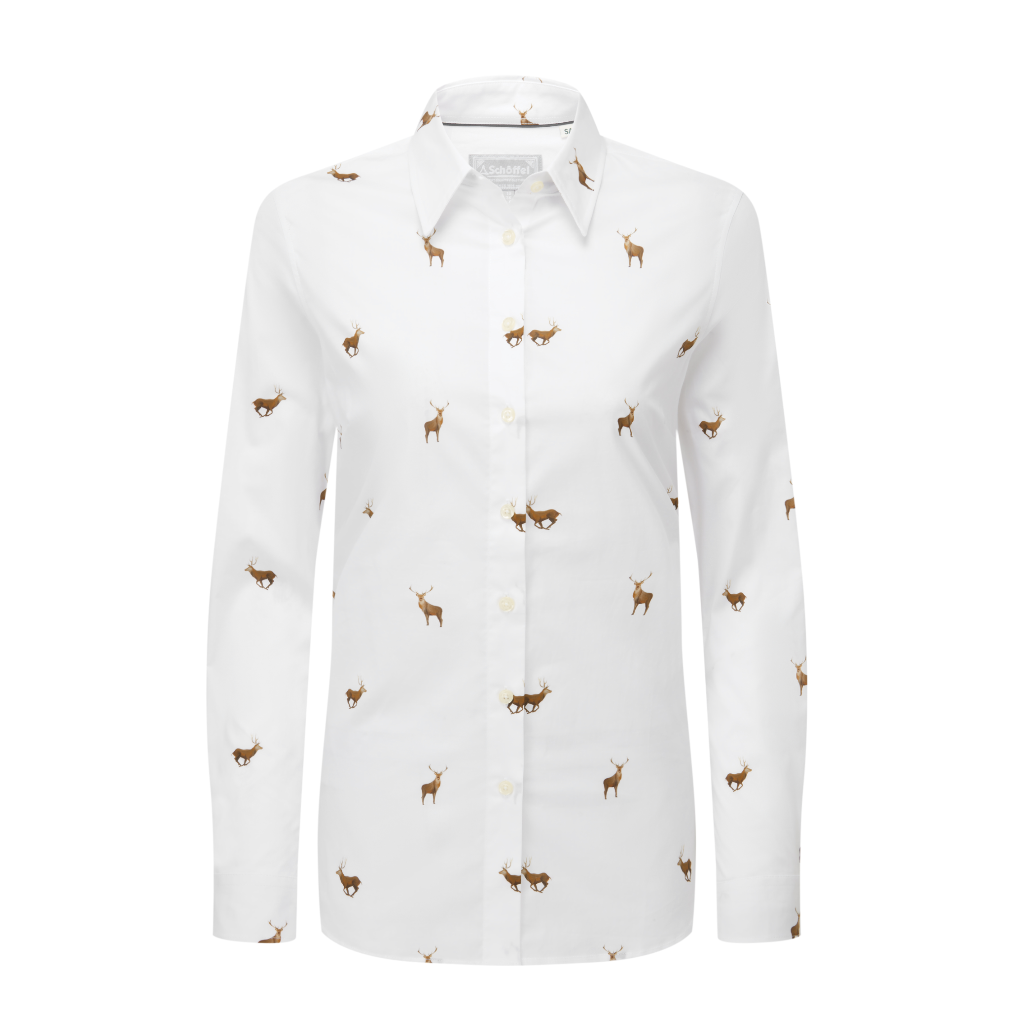 Norfolk Shirt Stag Print