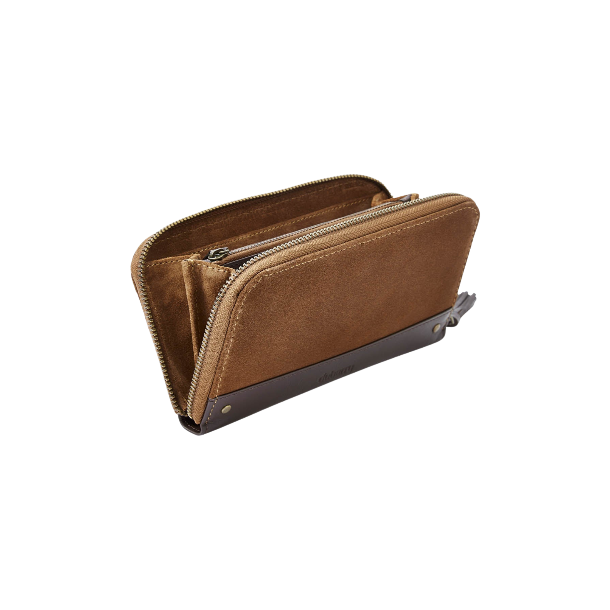 Northbrook Suede purse Camel