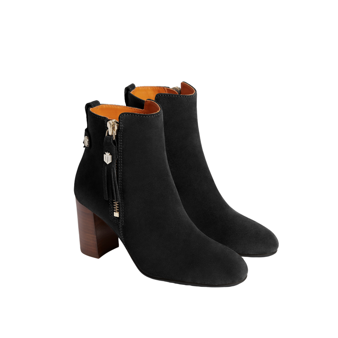 Oakham Ankle Boot Black Suede