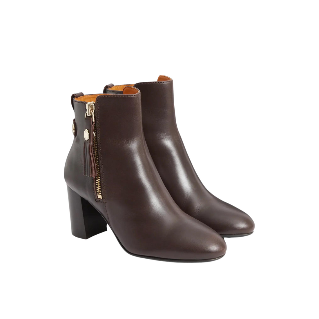 Oakham Ankle Boot Mahogany Leather