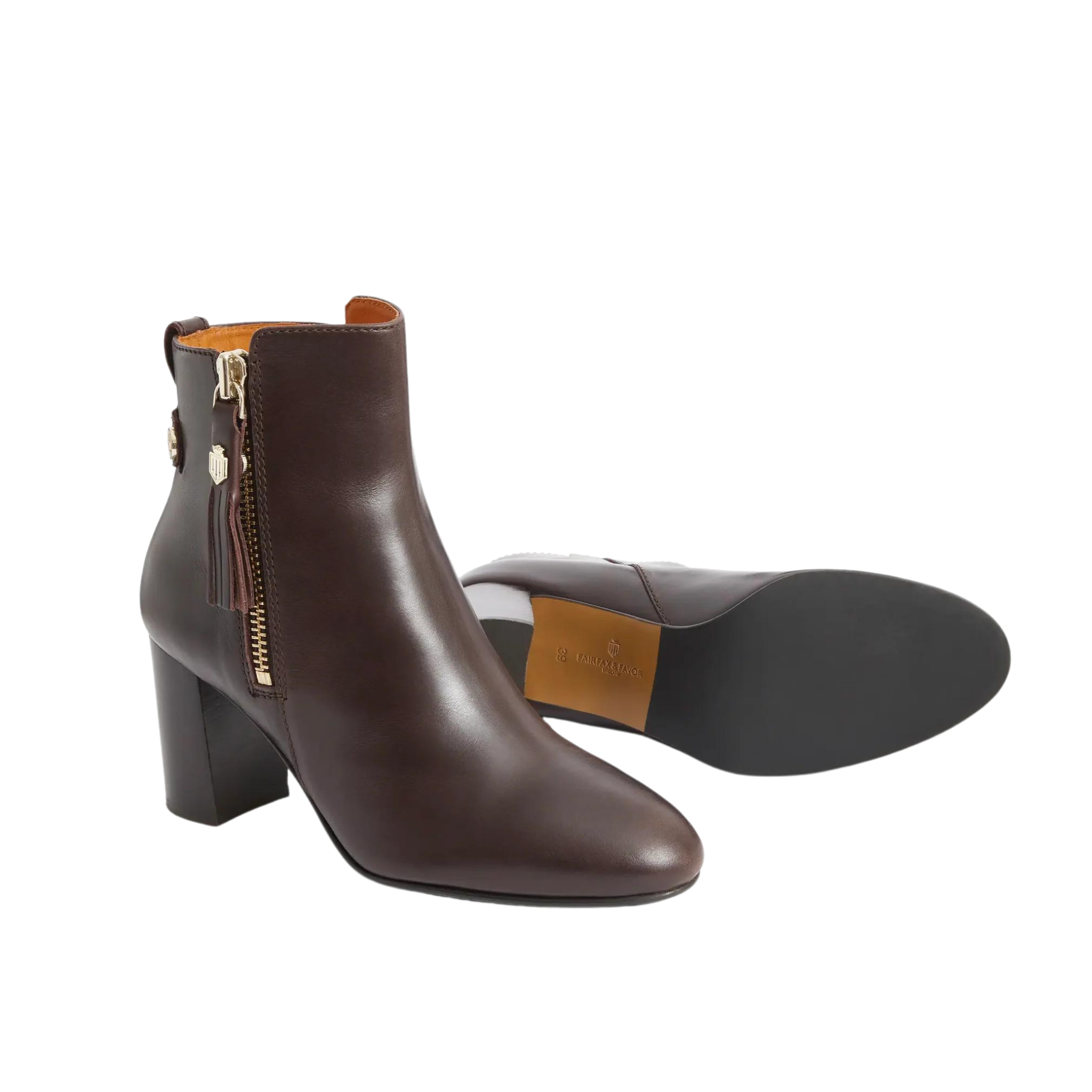 Oakham Ankle Boot Mahogany Leather