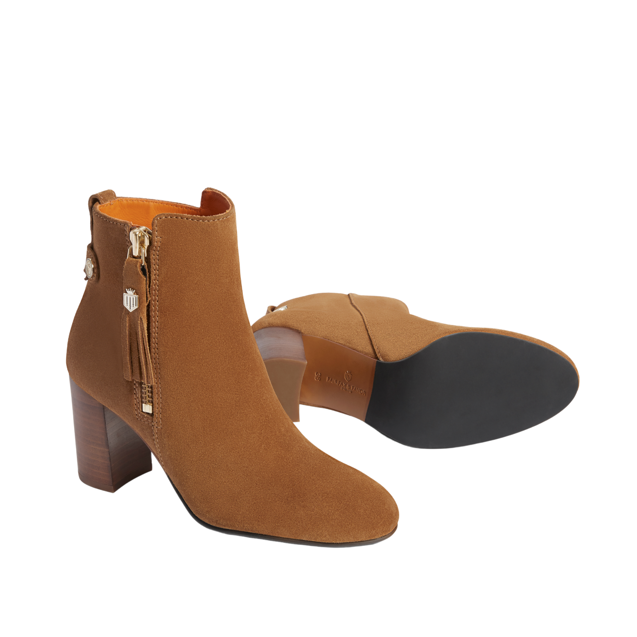 Oakham Ankle Boot Tan Suede