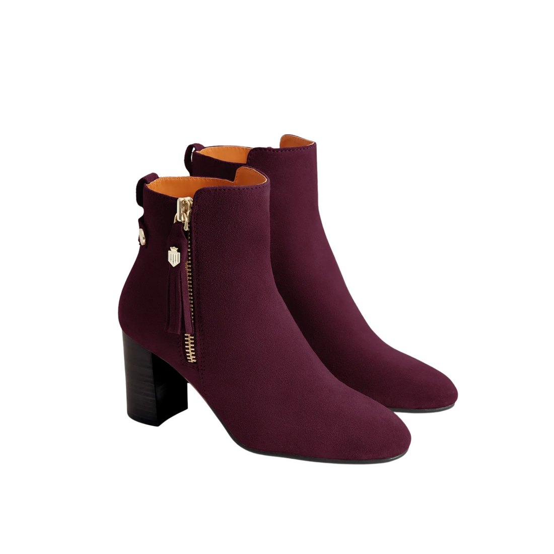 Oakham Ankle Boot Elderberry Suede