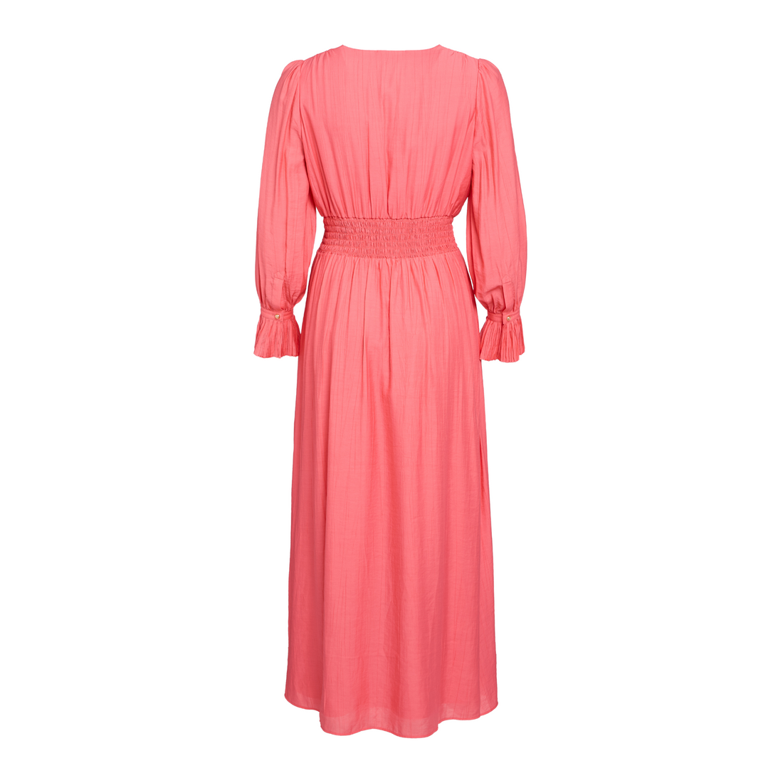 Phoebe V-Neck Maxi Dress Coral