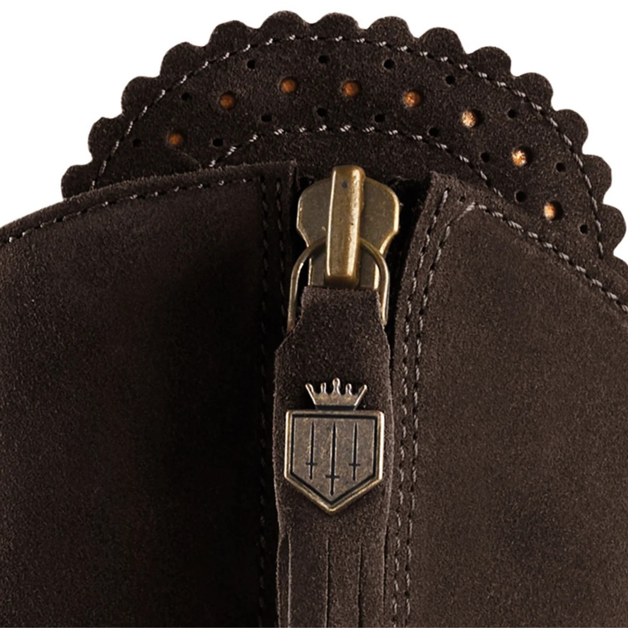 The Regina Sporting Fit Chocolate Suede