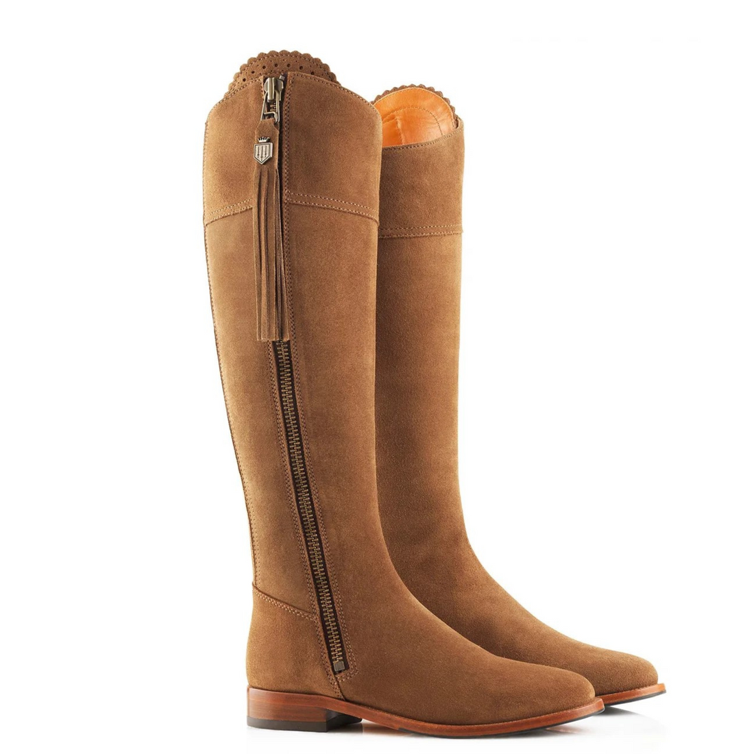 The Regina Sporting Fit Tan Suede