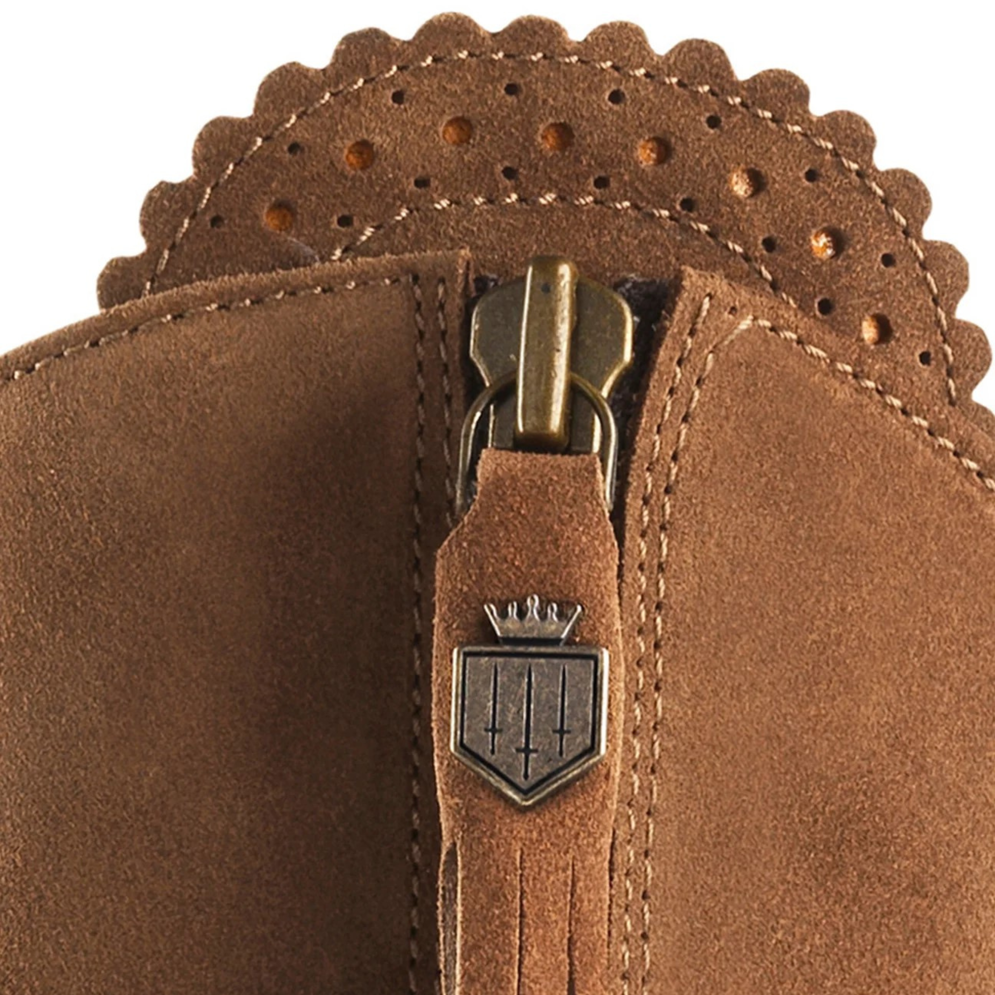 The Regina Sporting Fit Tan Suede