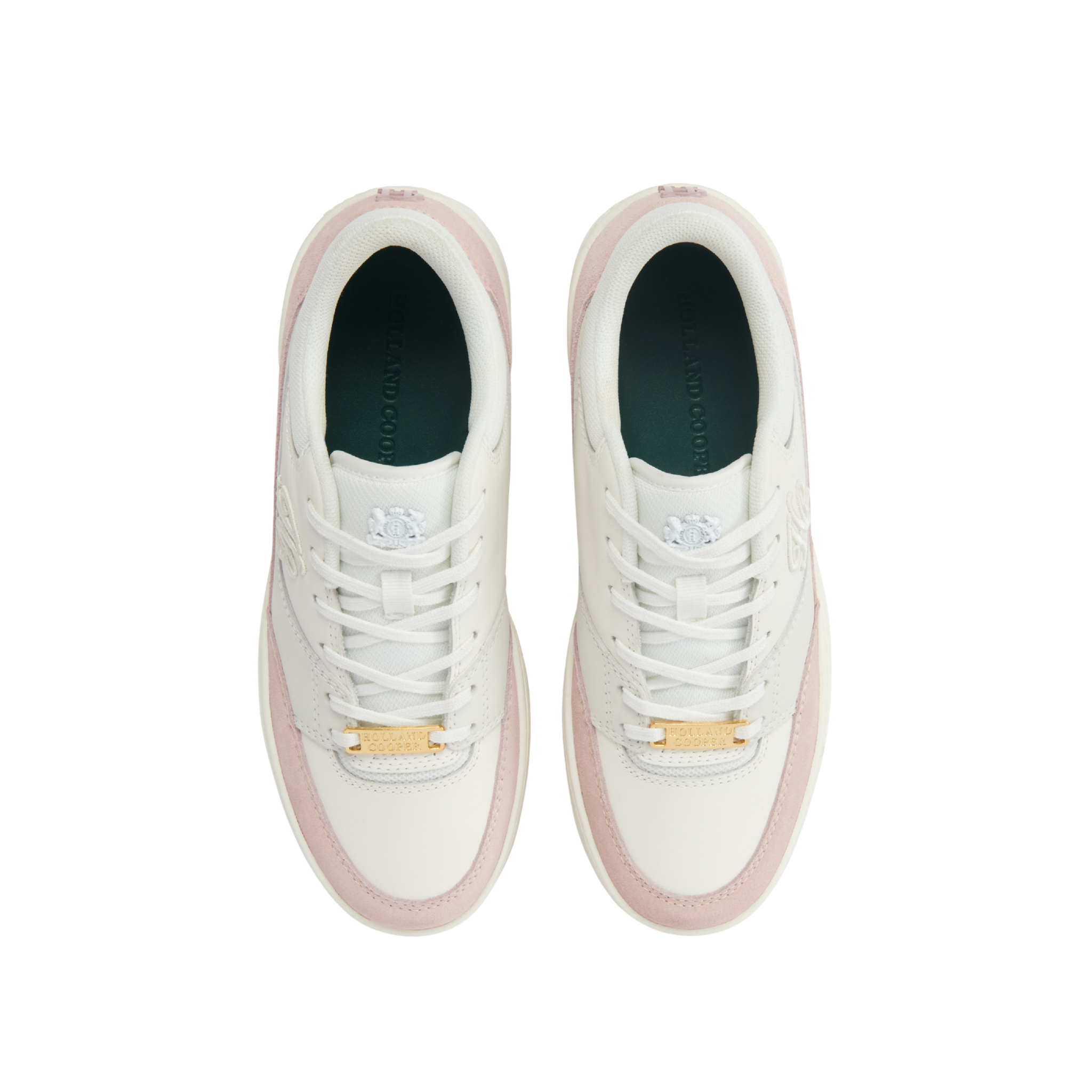 Retro Trainer Off White Blush Pink