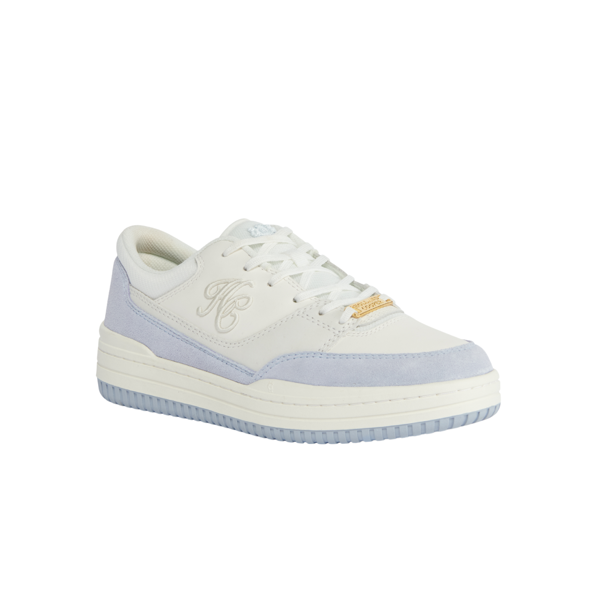 Retro Trainer Cream Smokey Blue