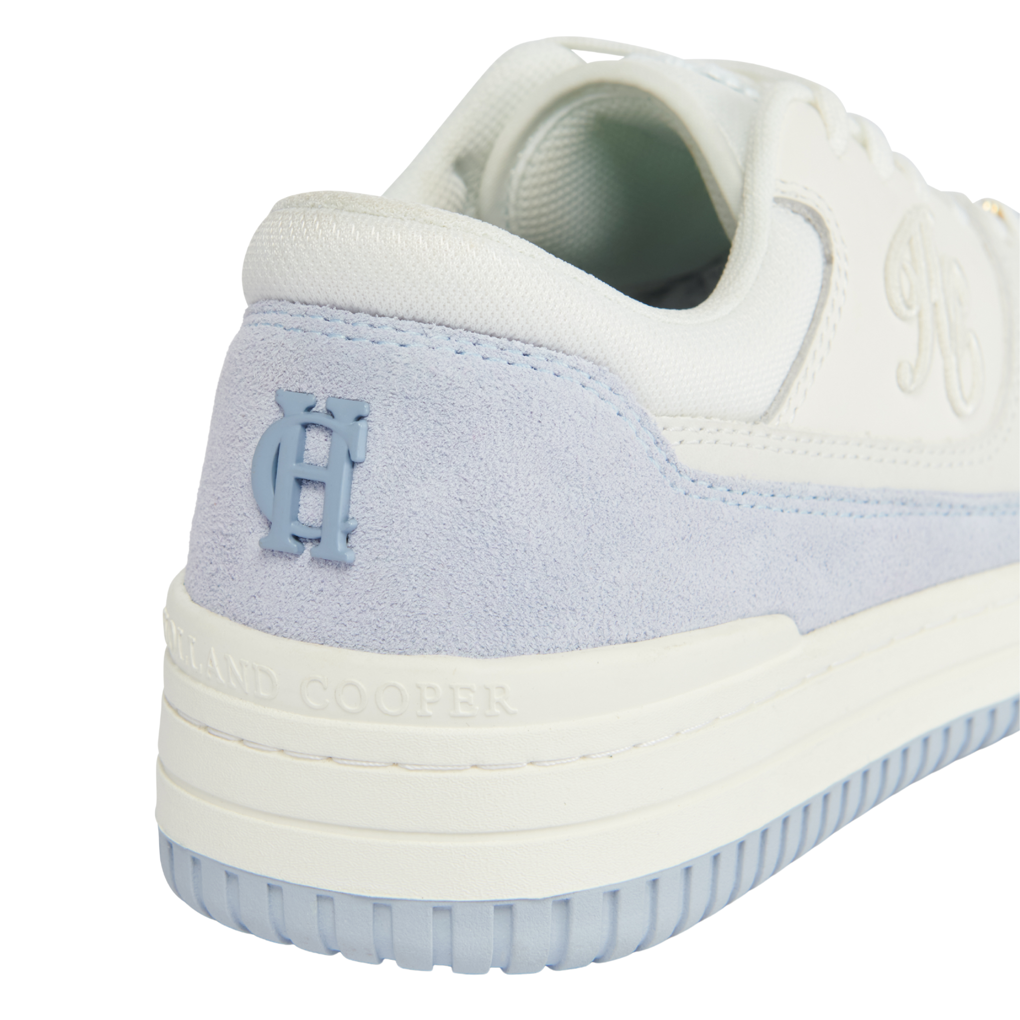 Retro Trainer Cream Smokey Blue