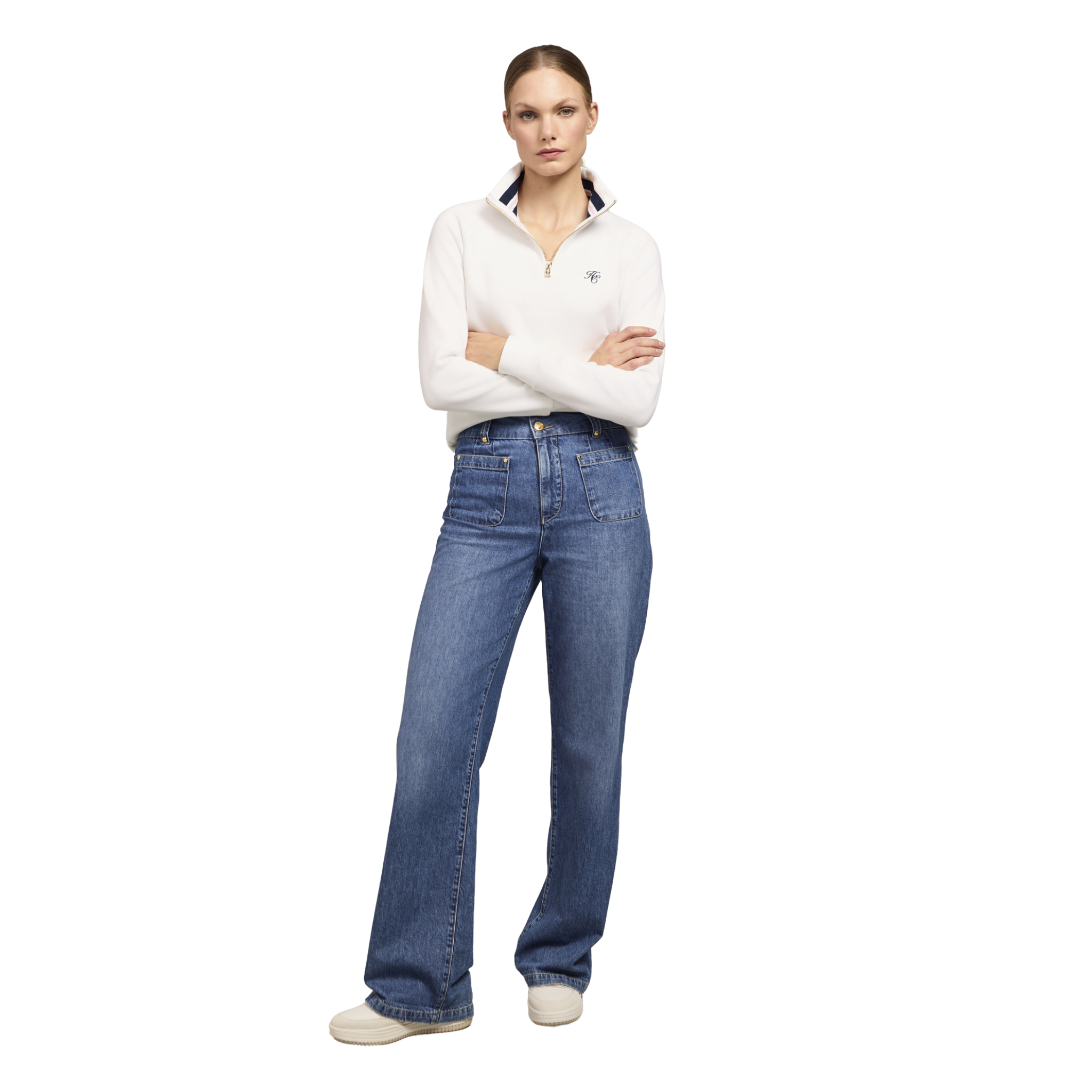 Retro Trainer Off White