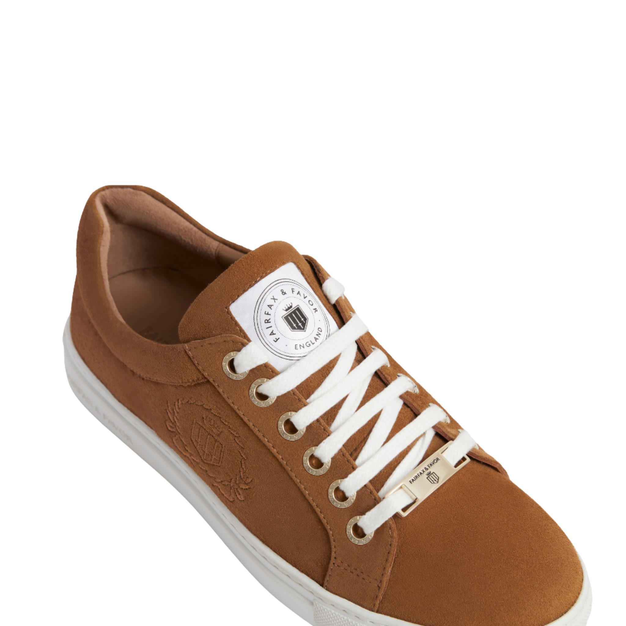 Richmond Trainer Tan Suede
