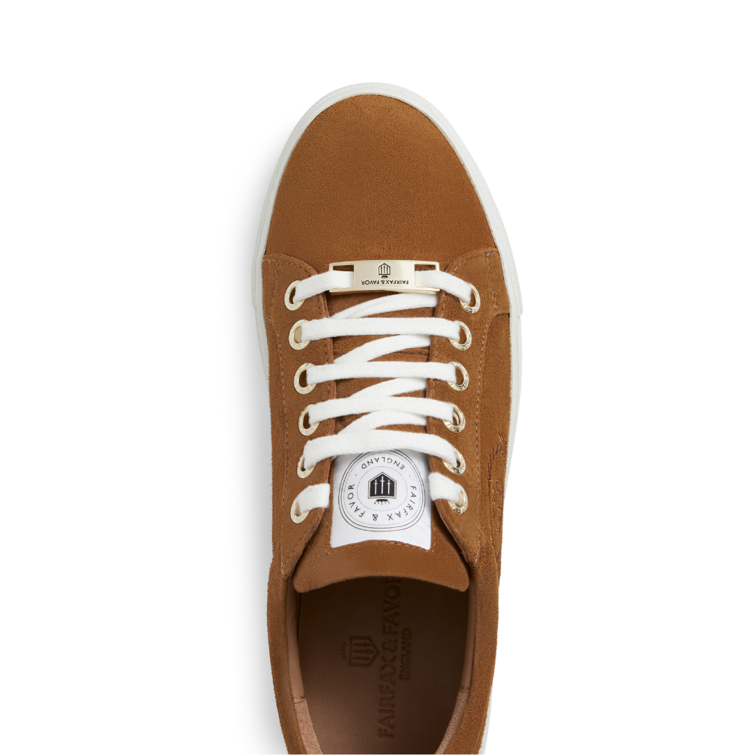 Richmond Trainer Tan Suede
