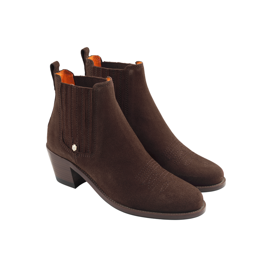 Rockingham Ankle Boot Chocolate Suede