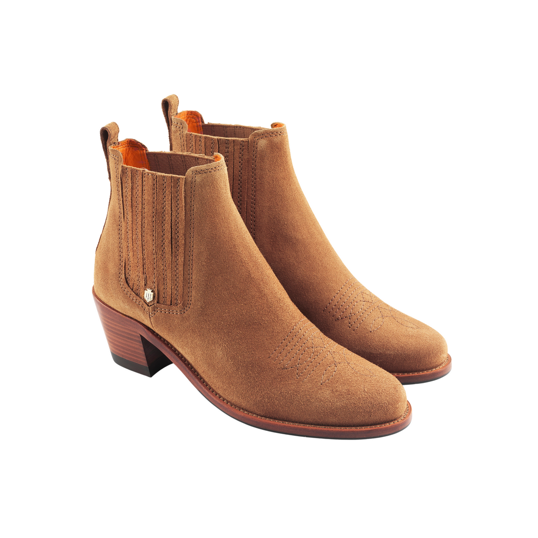Rockingham Ankle Boot Tan Suede
