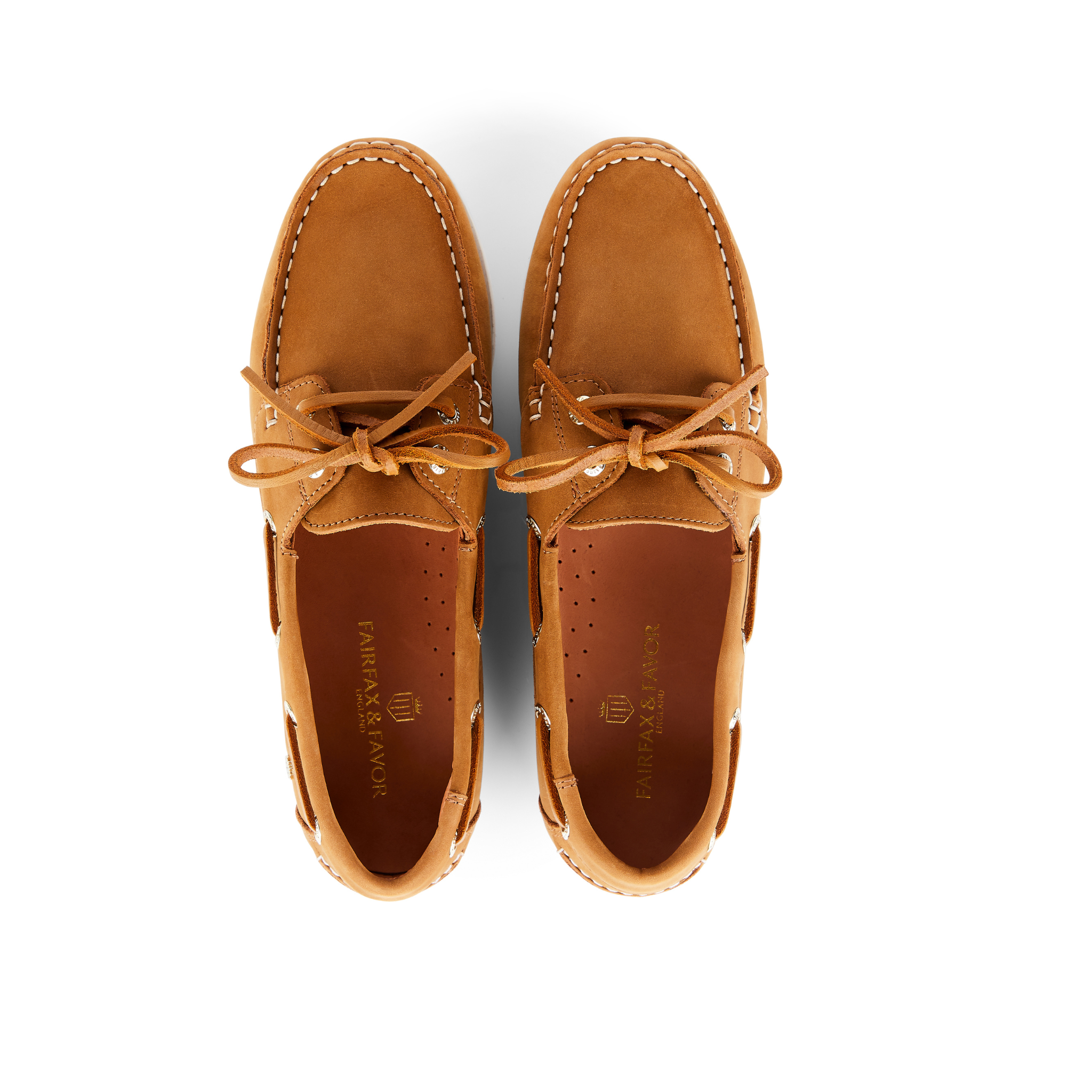 Salcombe Deck Shoe Tan Nubuck