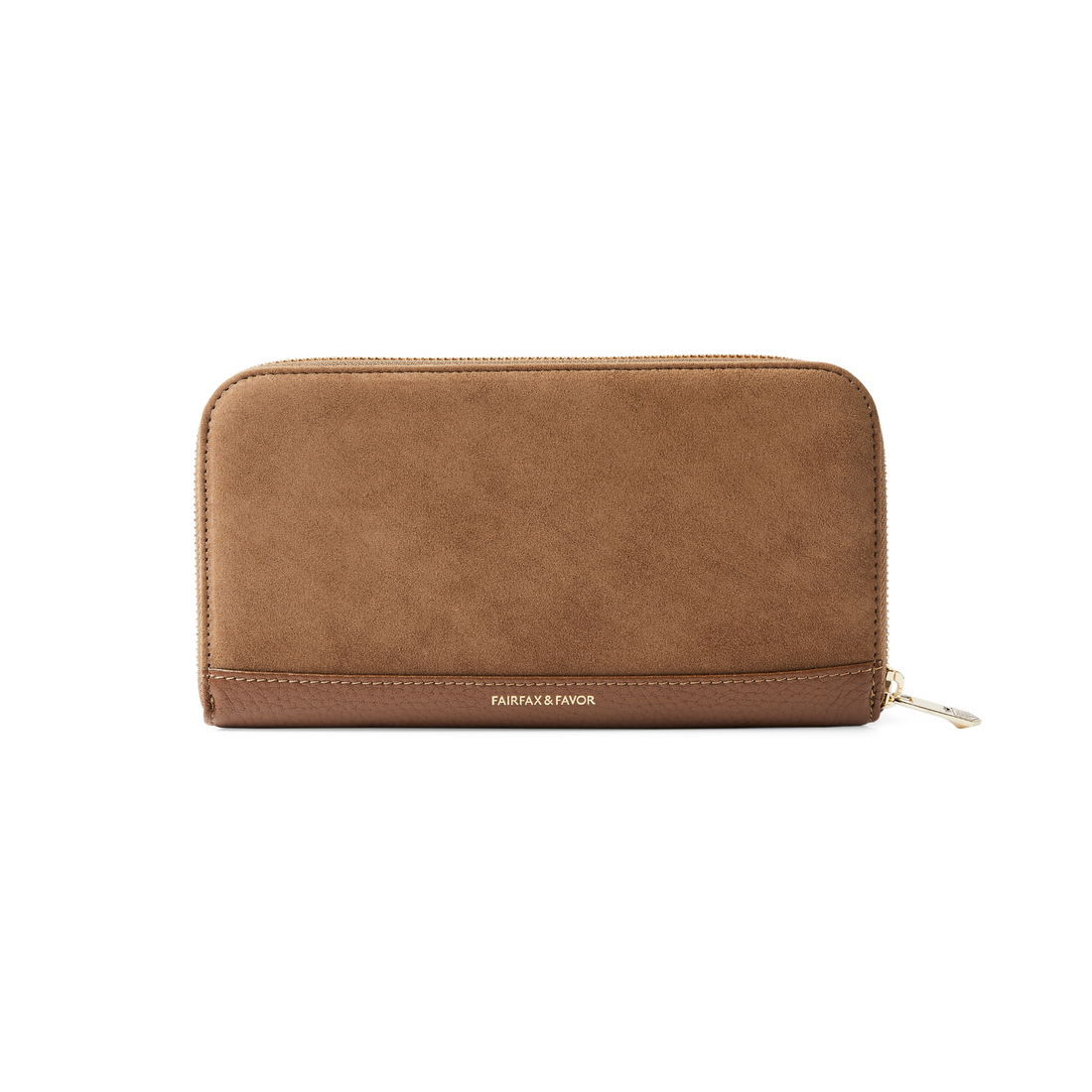 Salisbury Purse Tan Suede