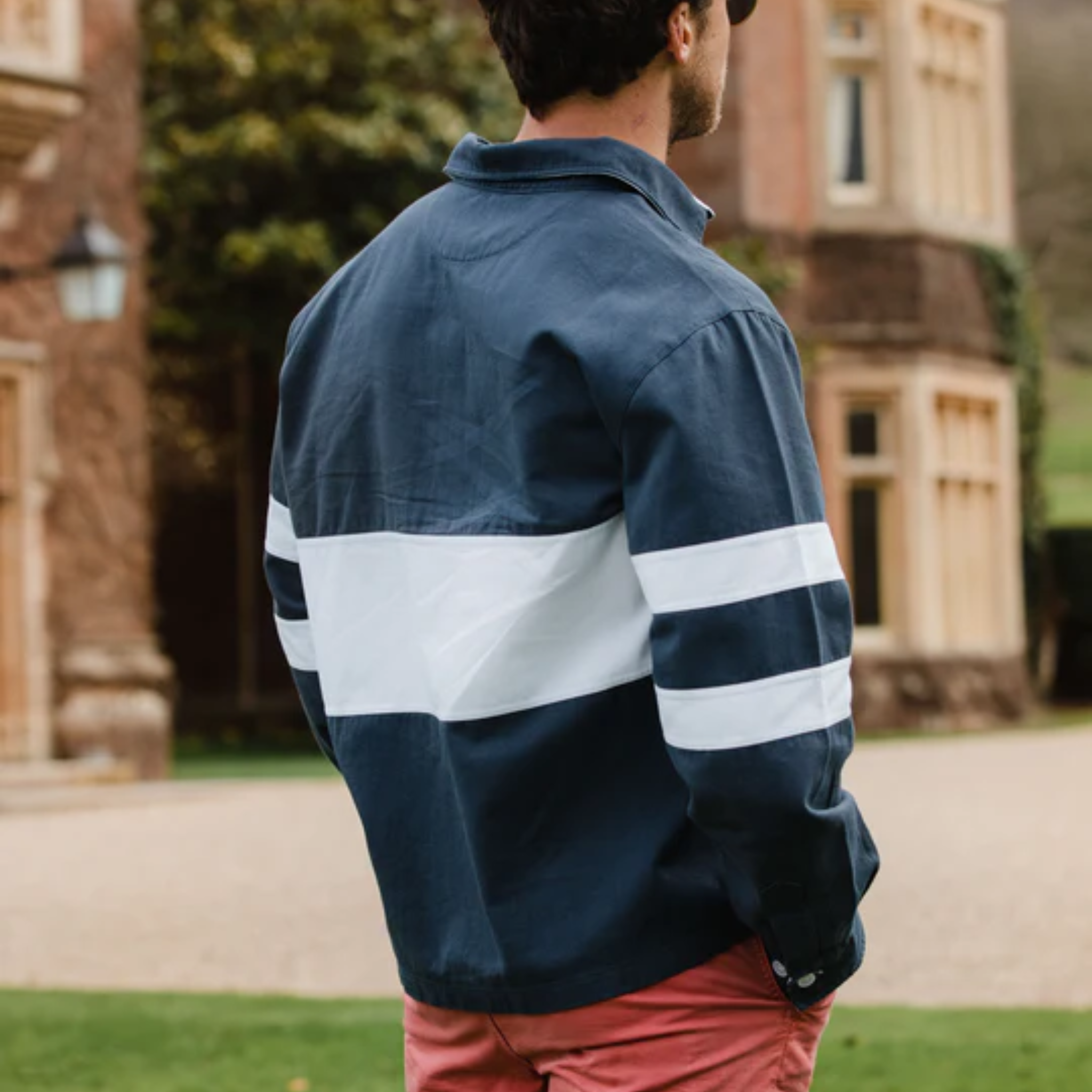 Sandhills Unisex Deck Shirt Washed Navy