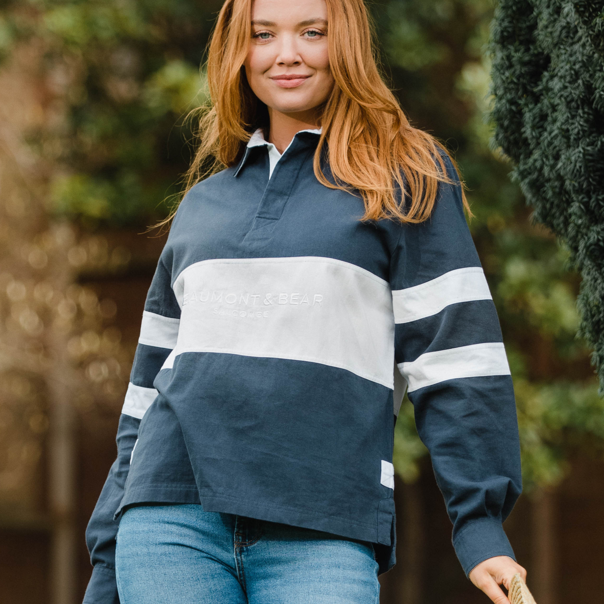 Sandhills Unisex Deck Shirt Washed Navy