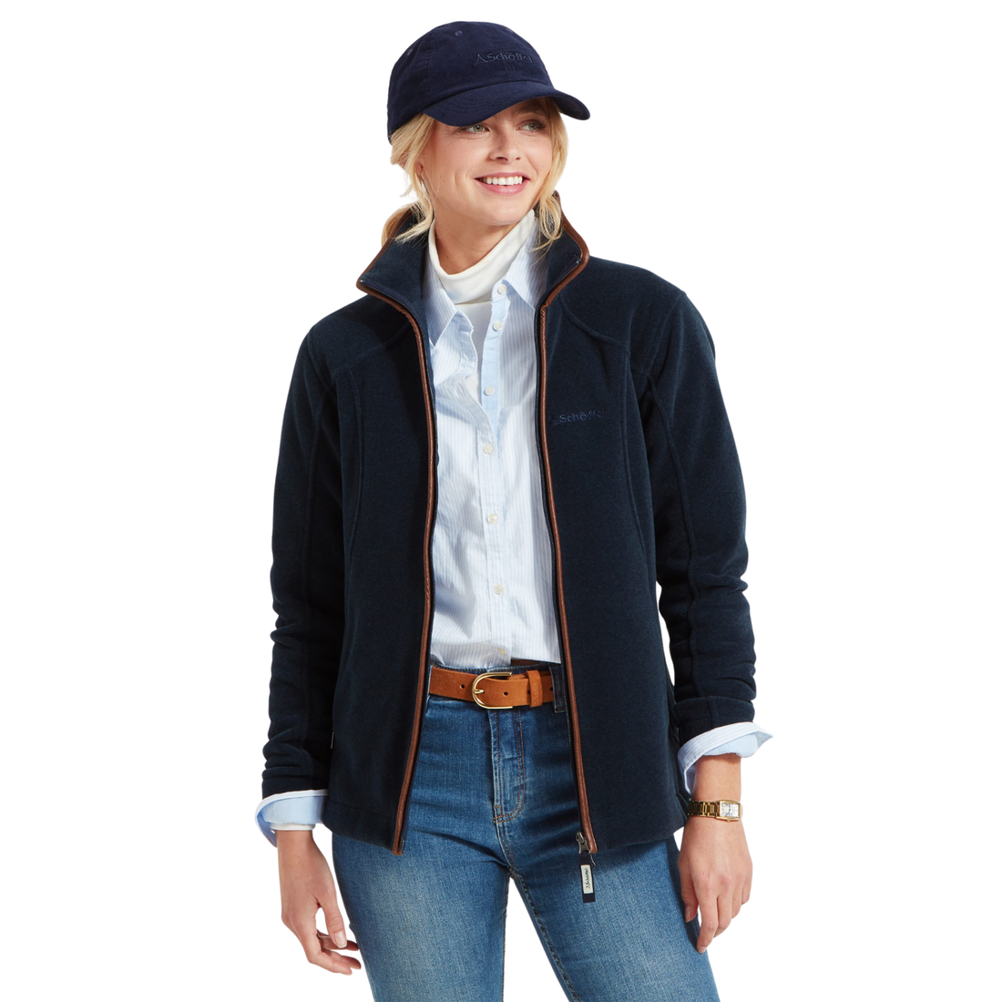 Burley Fleece Jacket Navy