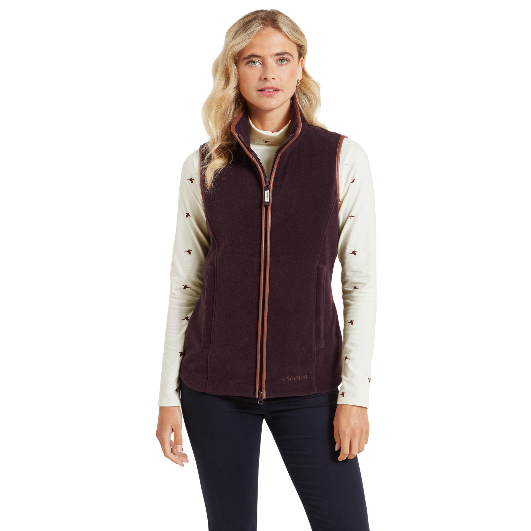 Lyndon Fleece Gilet Port
