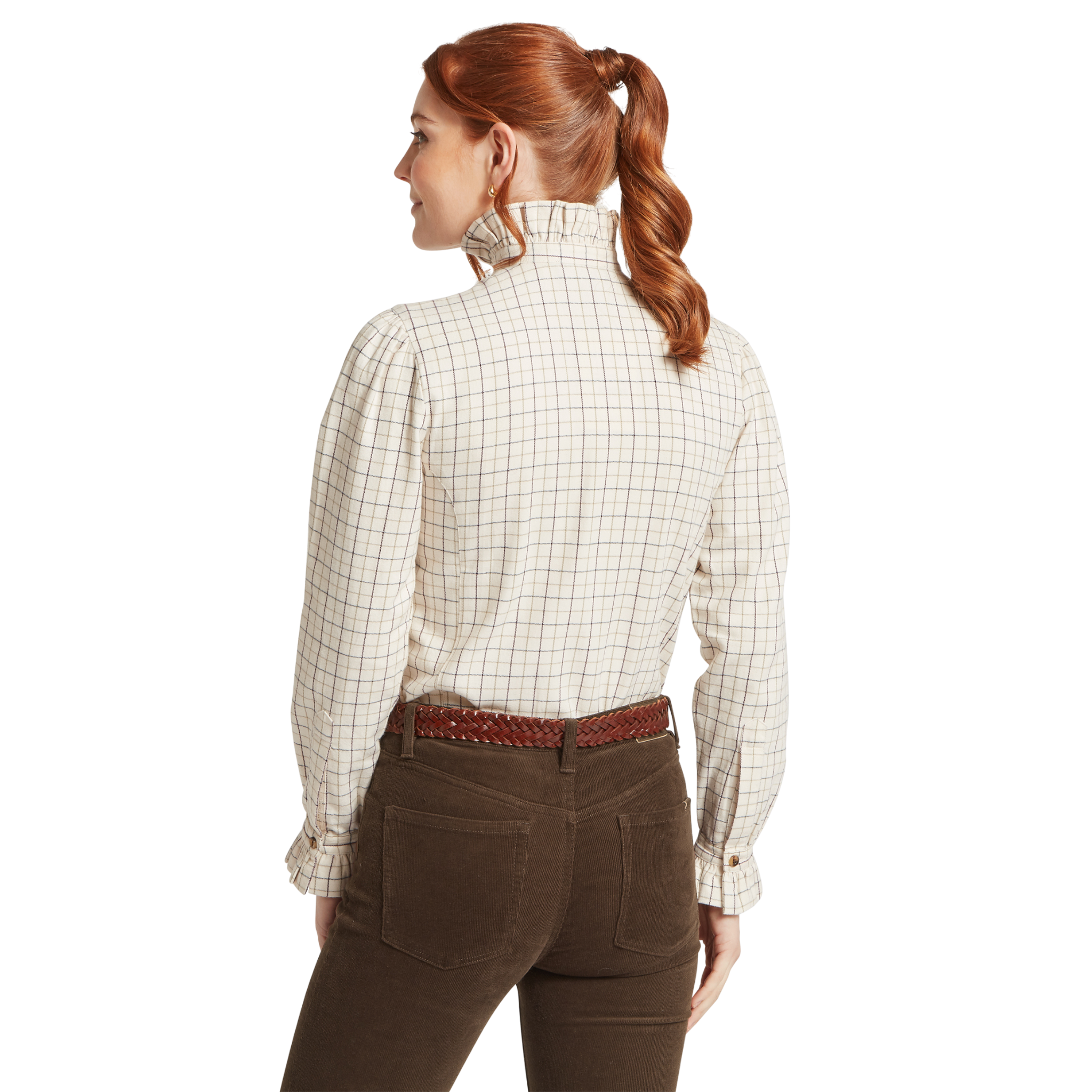 Sheringham Shirt Beetroot Check
