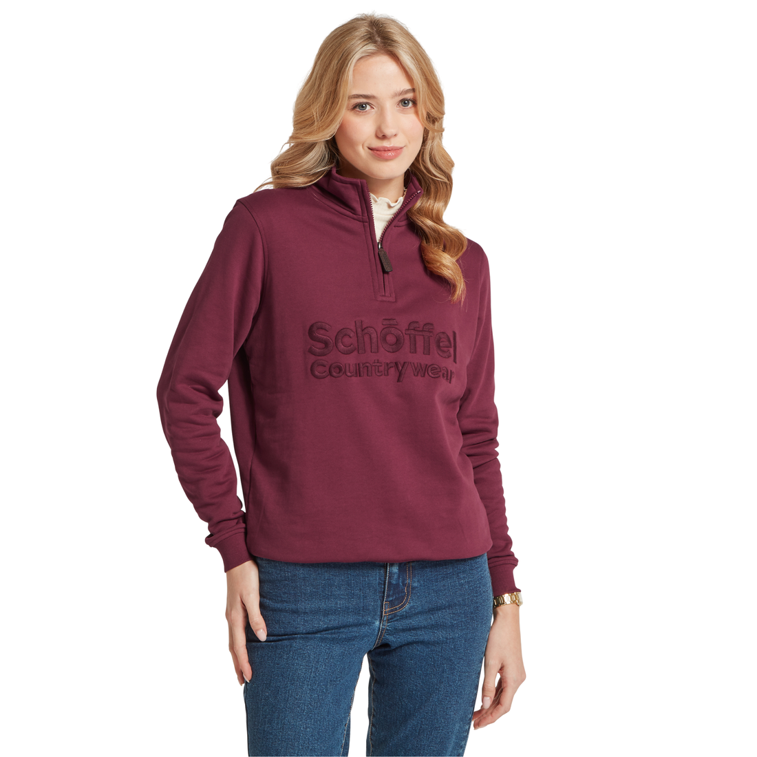 St Issey Sweatshirt Burgundy