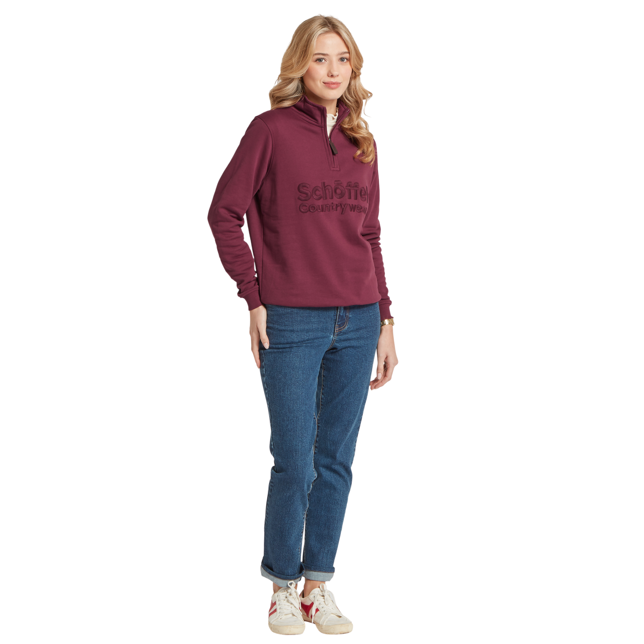St Issey Sweatshirt Burgundy