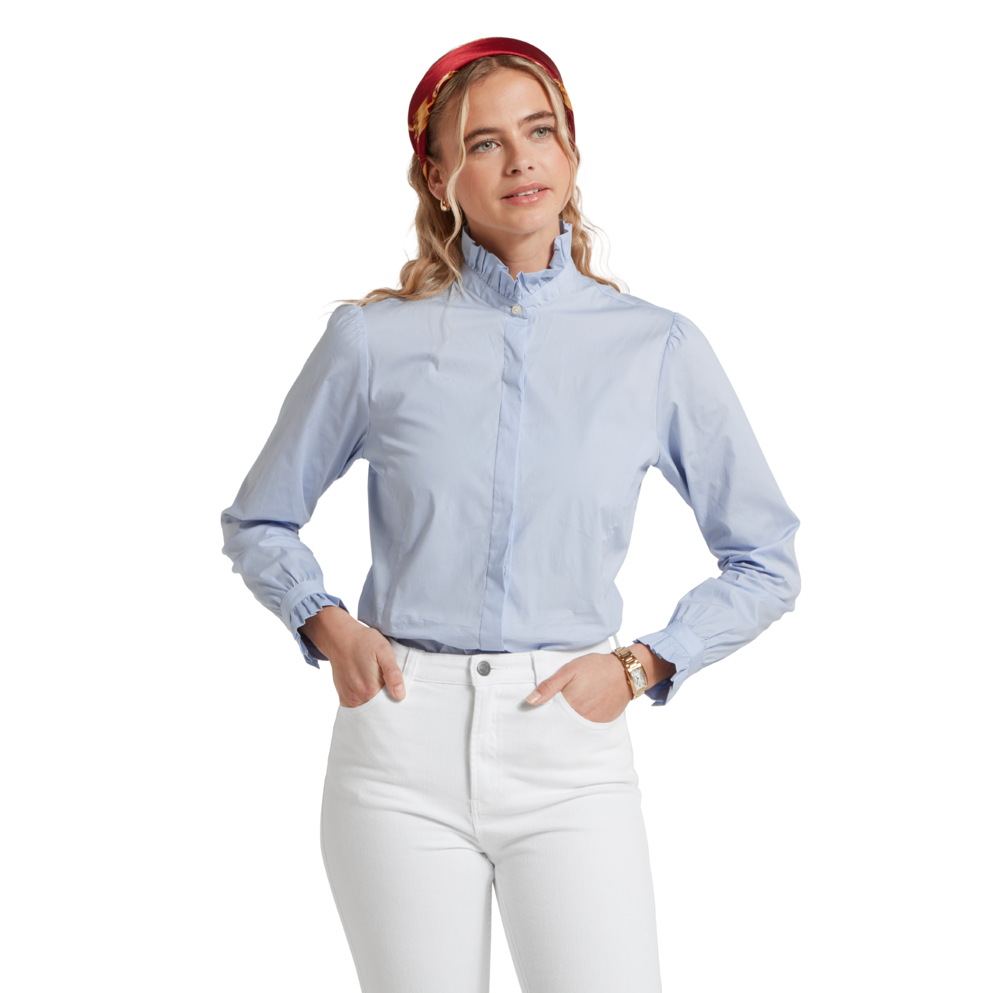 Fakenham Shirt Pale Blue