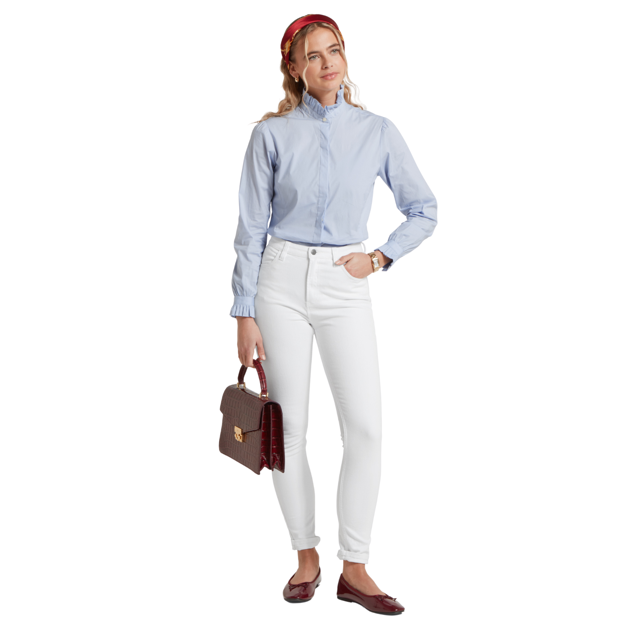 Fakenham Shirt Pale Blue