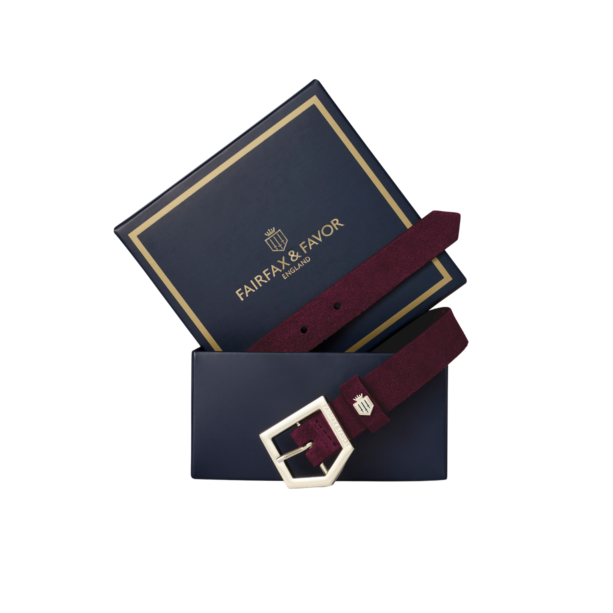 Sennowe Belt Elderberry Suede