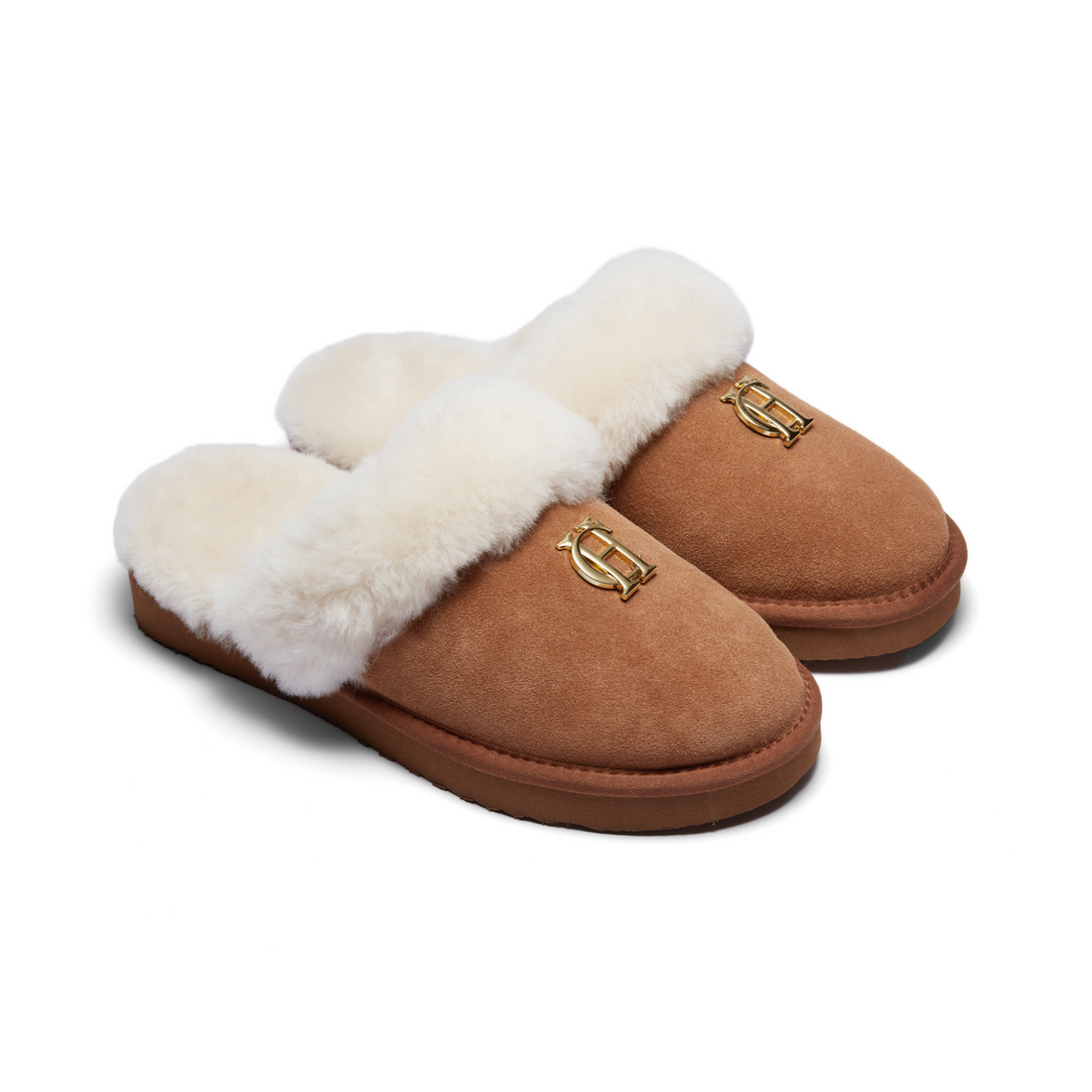 HC Shearling Slipper Tan