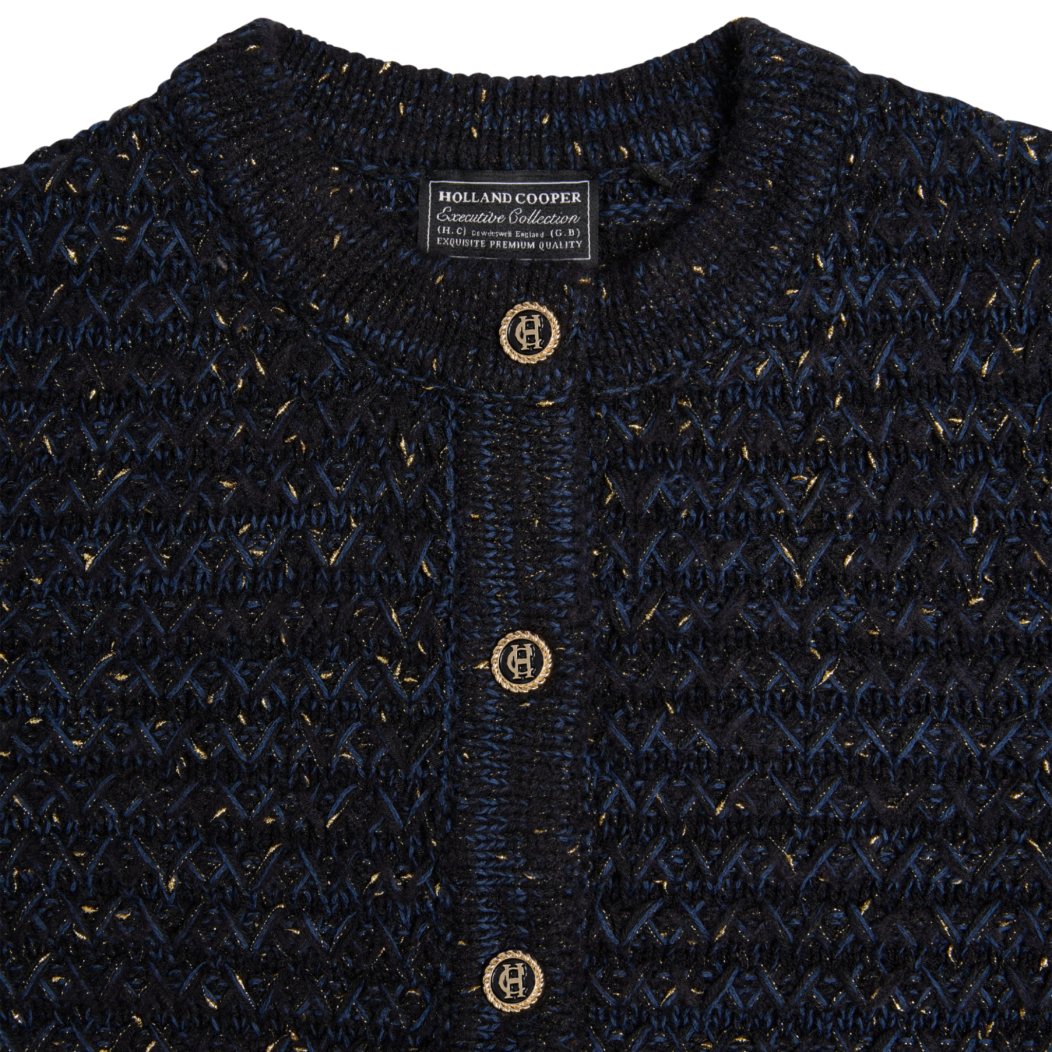 Sofia Knitted Jacket Black