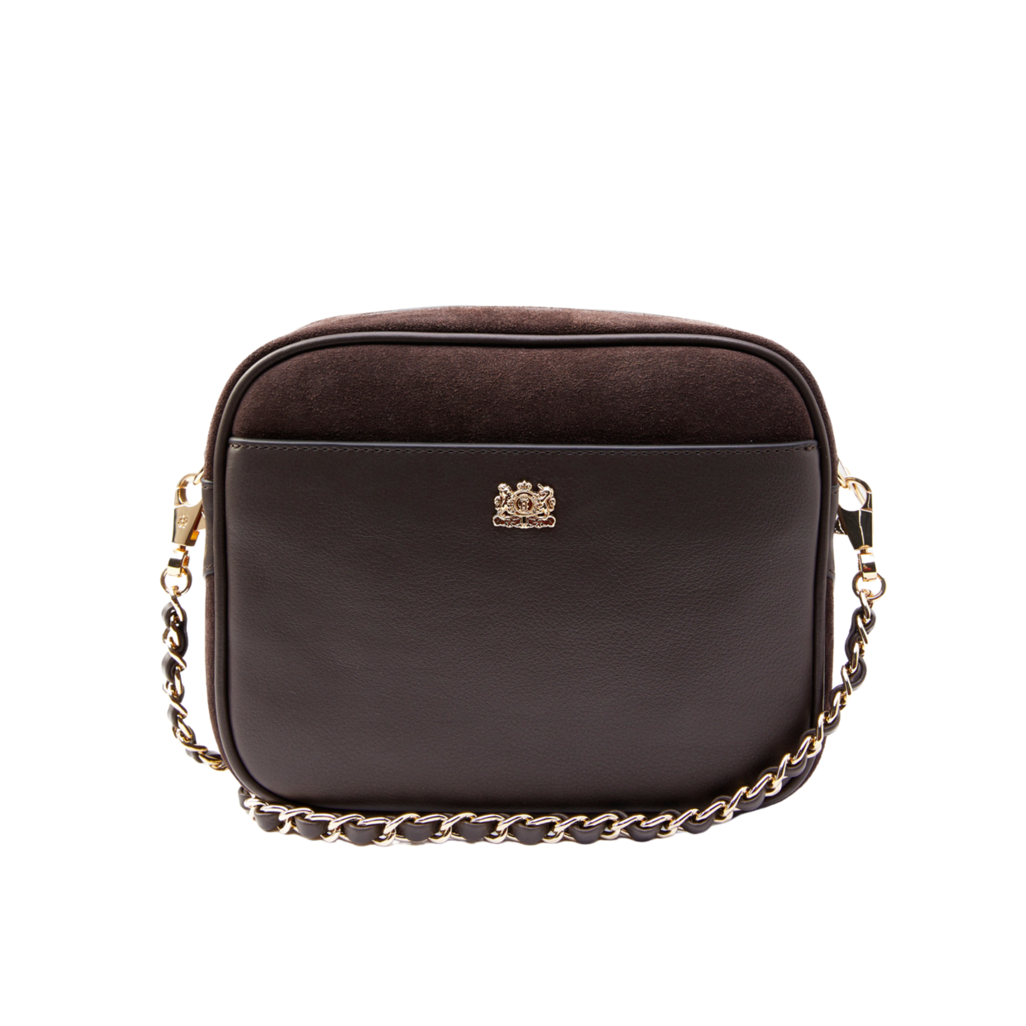 Soho Camera Bag Chocolate Suede