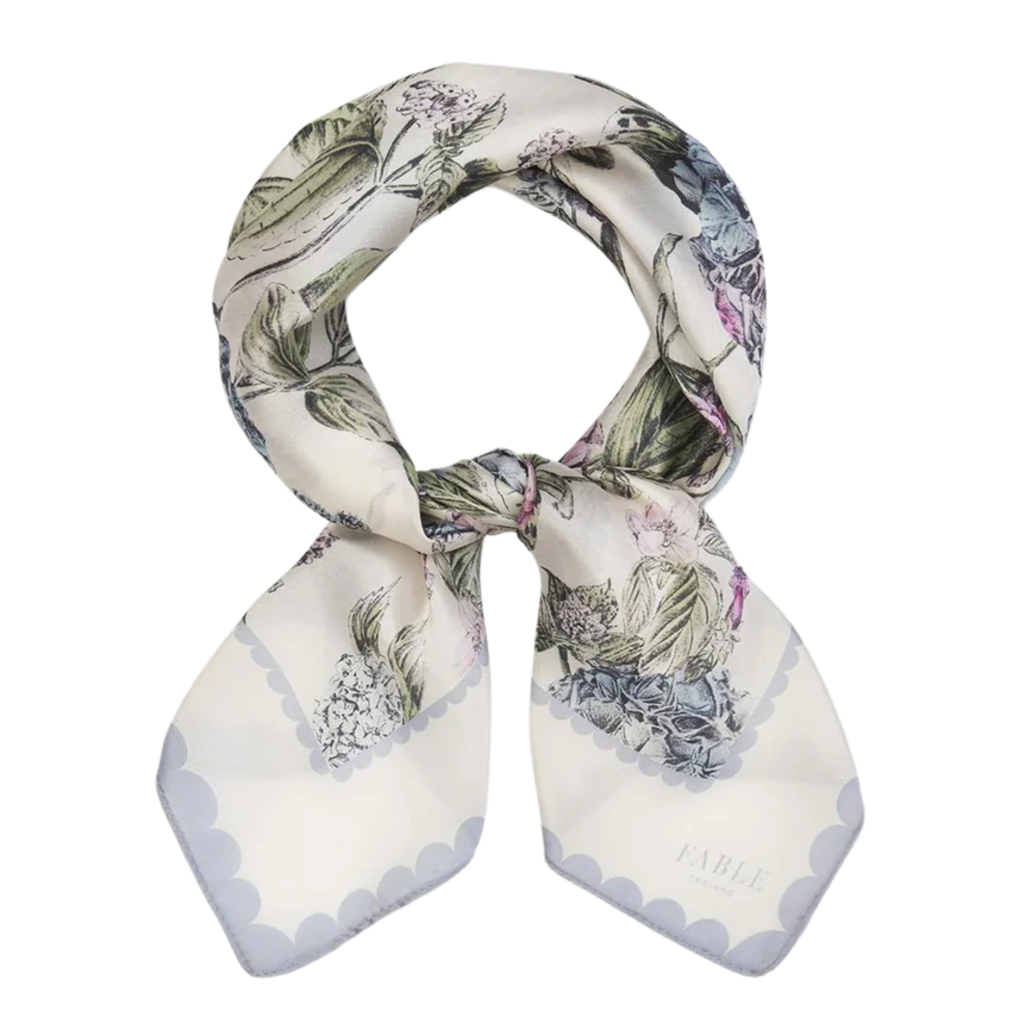 Square Scarf Hydrangeas