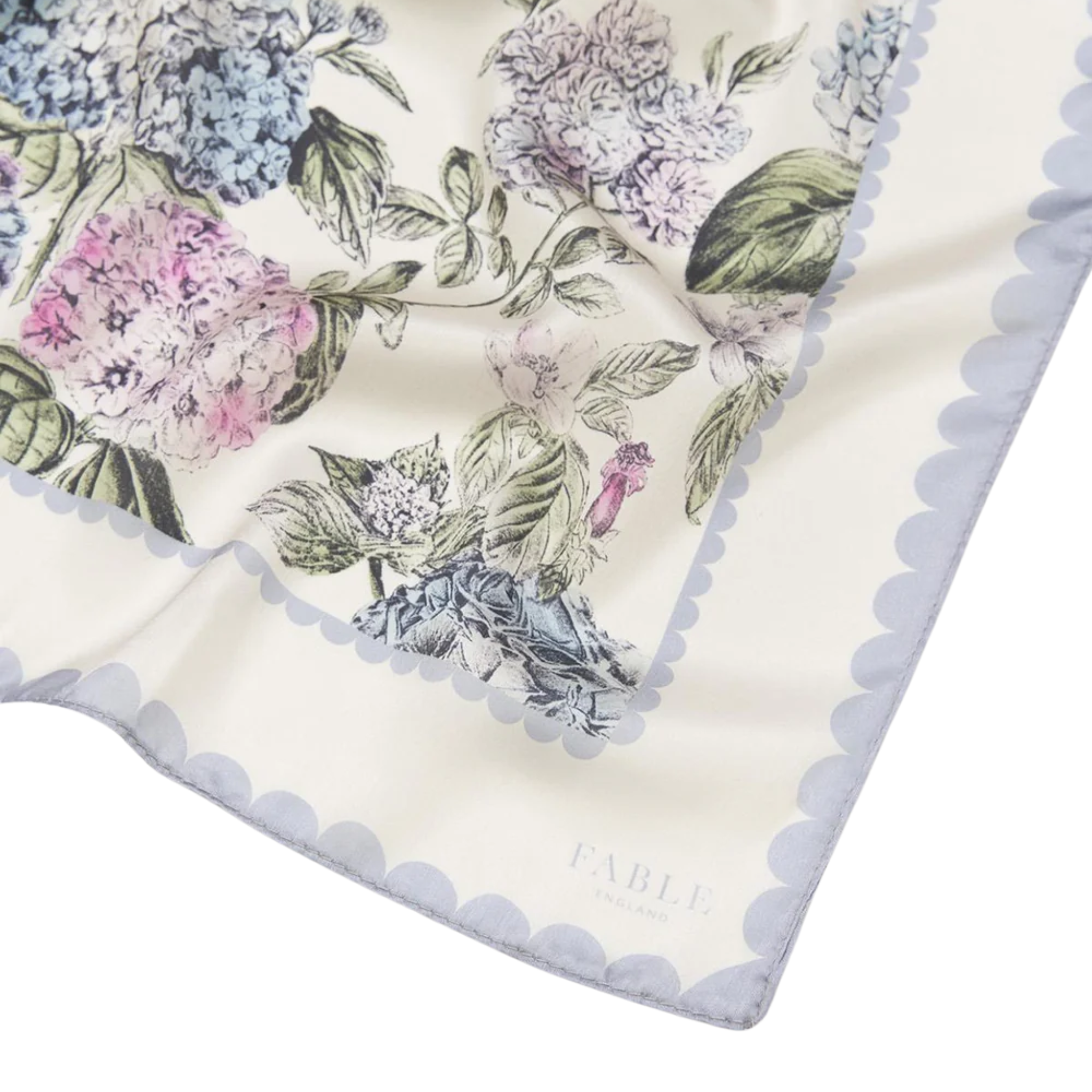 Square Scarf Hydrangeas