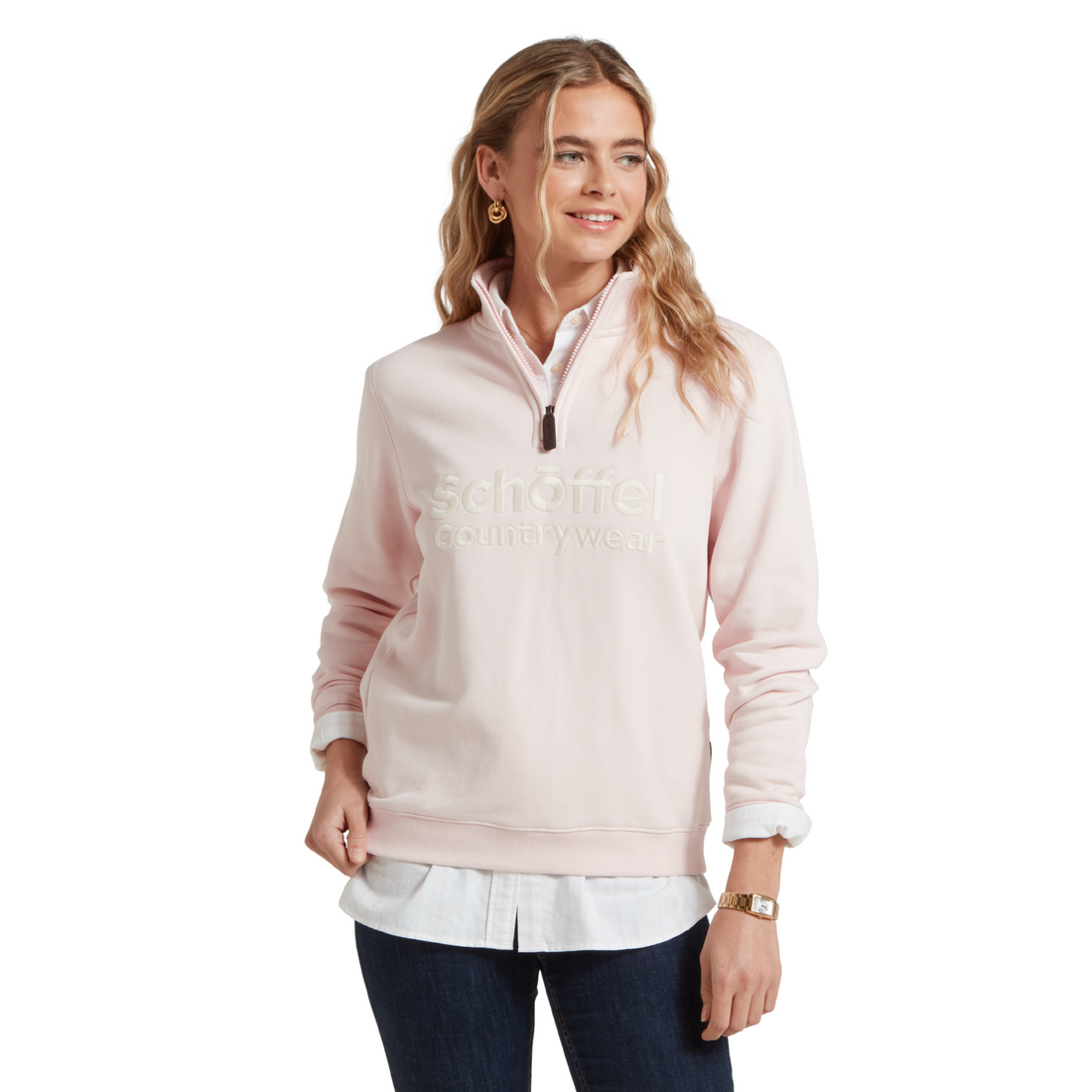 St Issey Sweatshirt Mauve Blush