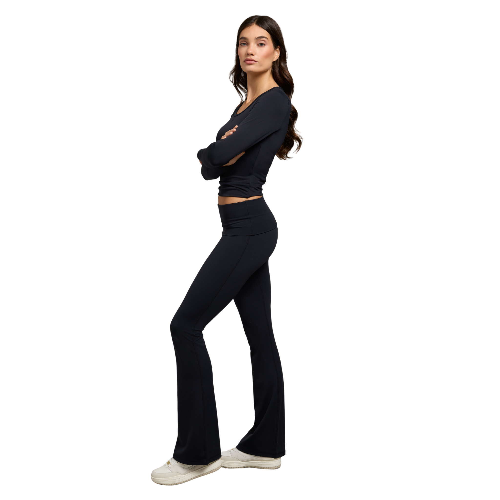 Super Soft Flared Pant Black