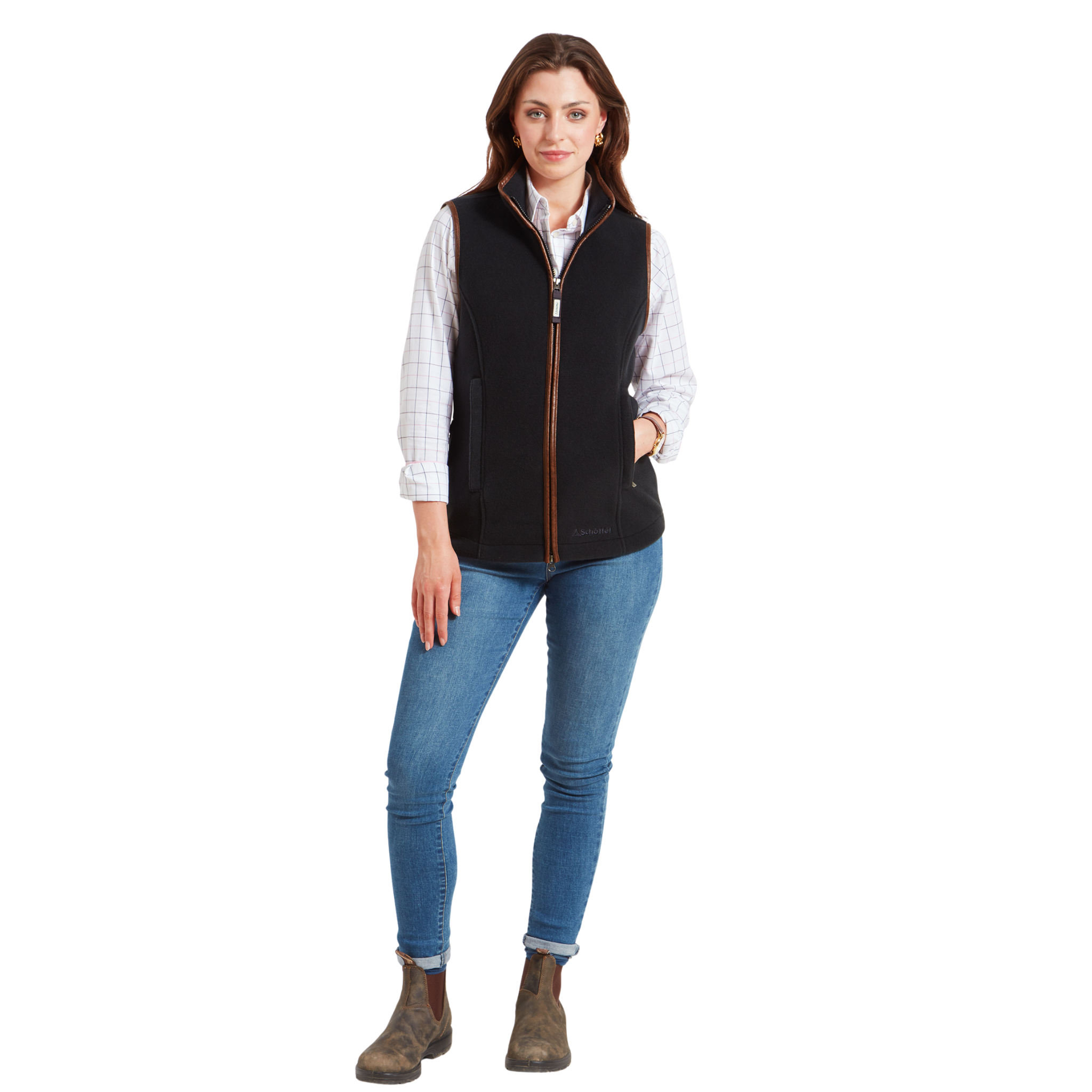 Lyndon Fleece Gilet Gunmetal