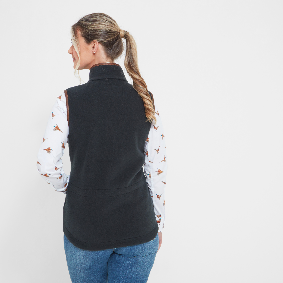 Lyndon Fleece Gilet Gunmetal