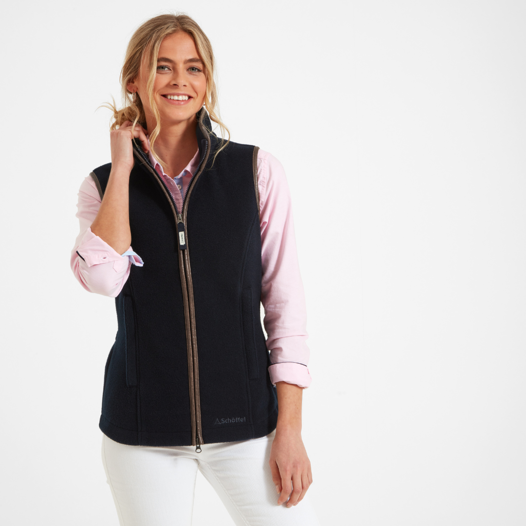 Lyndon Fleece Gilet Navy