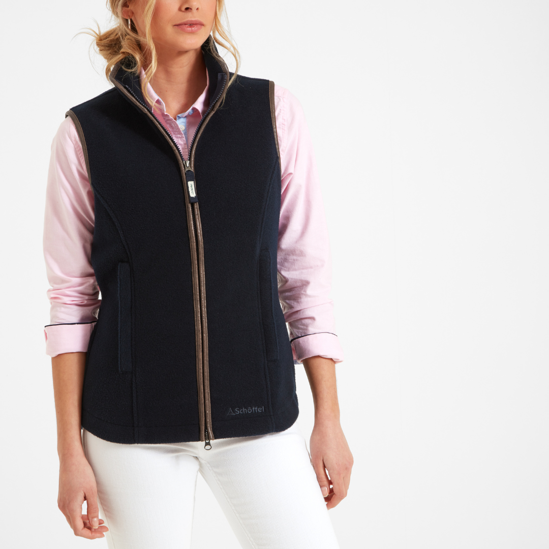 Lyndon Fleece Gilet Navy