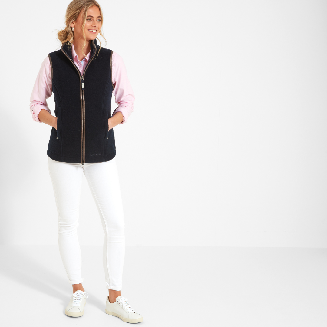 Lyndon Fleece Gilet Navy