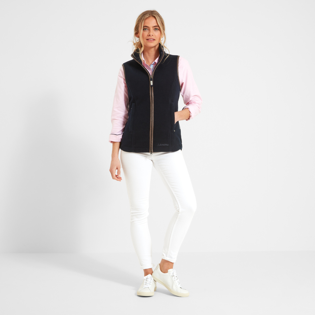 Lyndon Fleece Gilet Navy