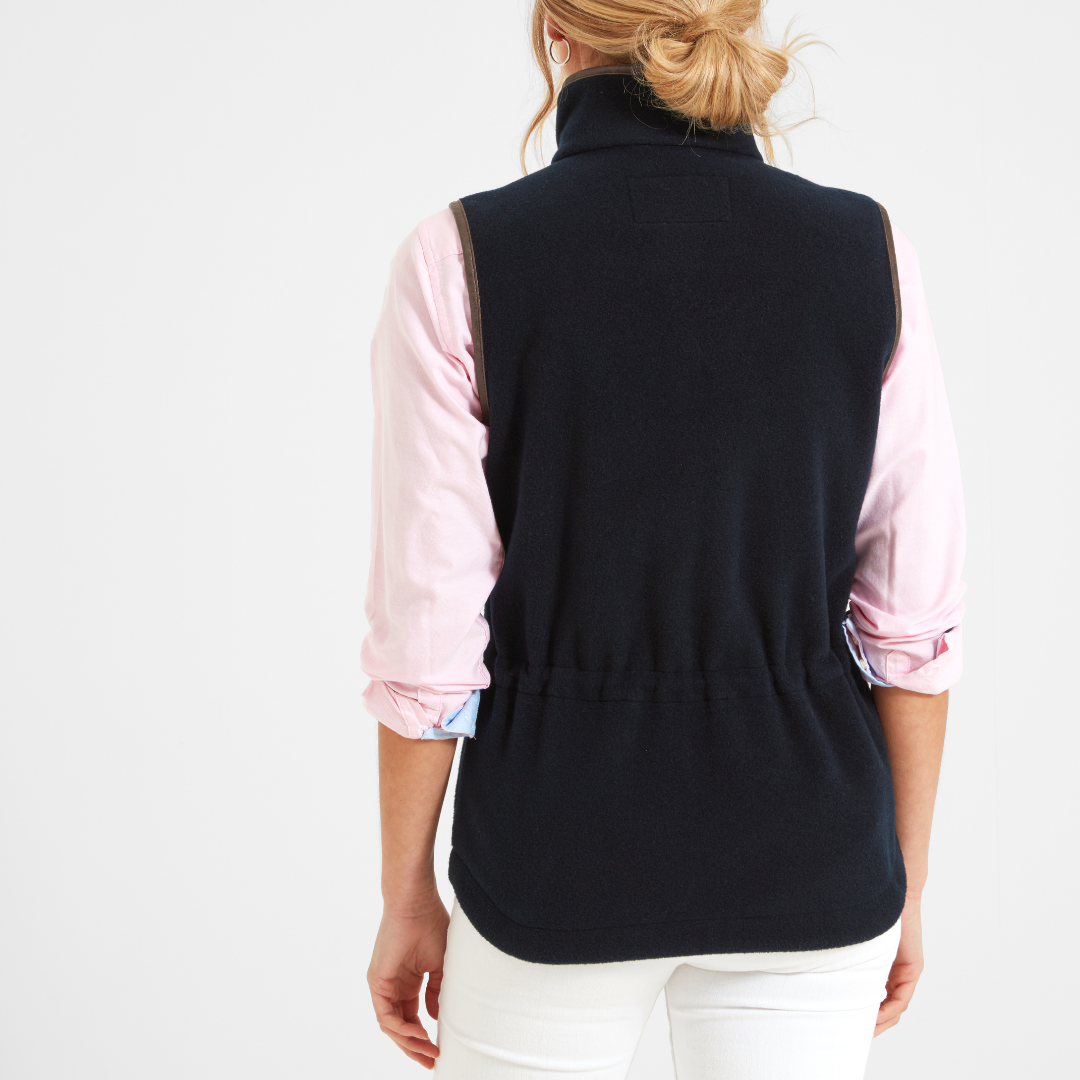 Lyndon Fleece Gilet Navy