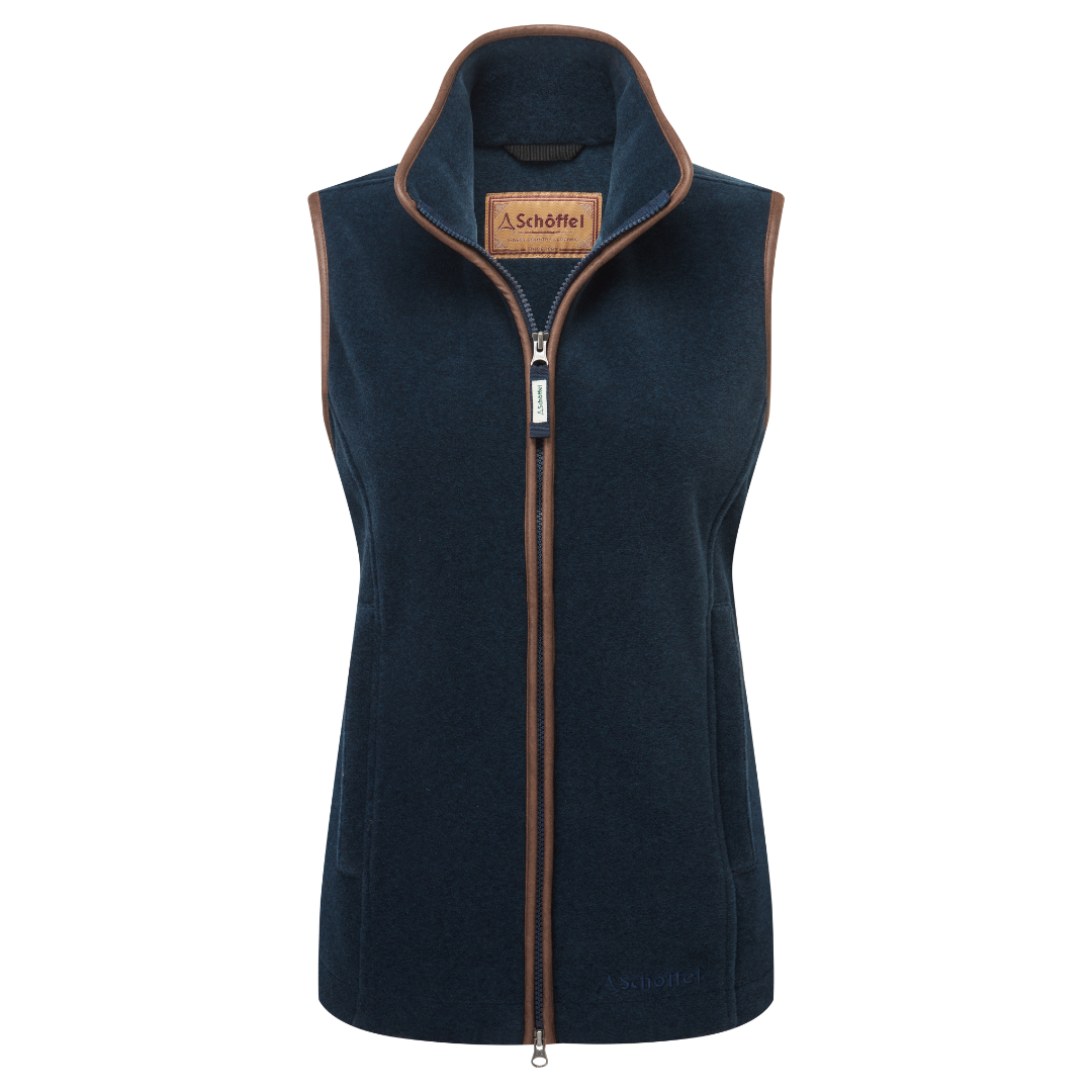 Lyndon Fleece Gilet Petrol Blue